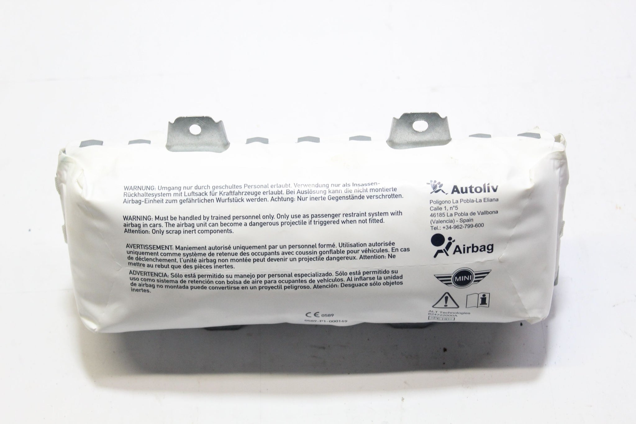 2014 MINI PACEMAN R61 Passenger side Dashboard Airbag 981119601