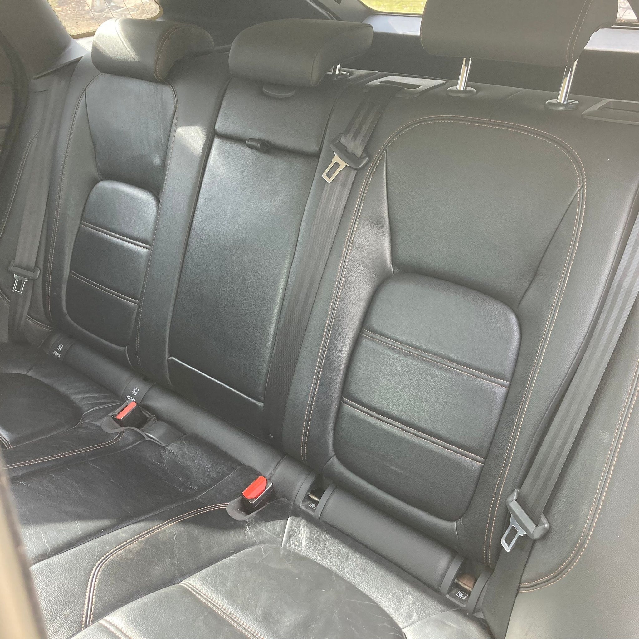 2017 JAGUAR F PACE REAR SEATS
