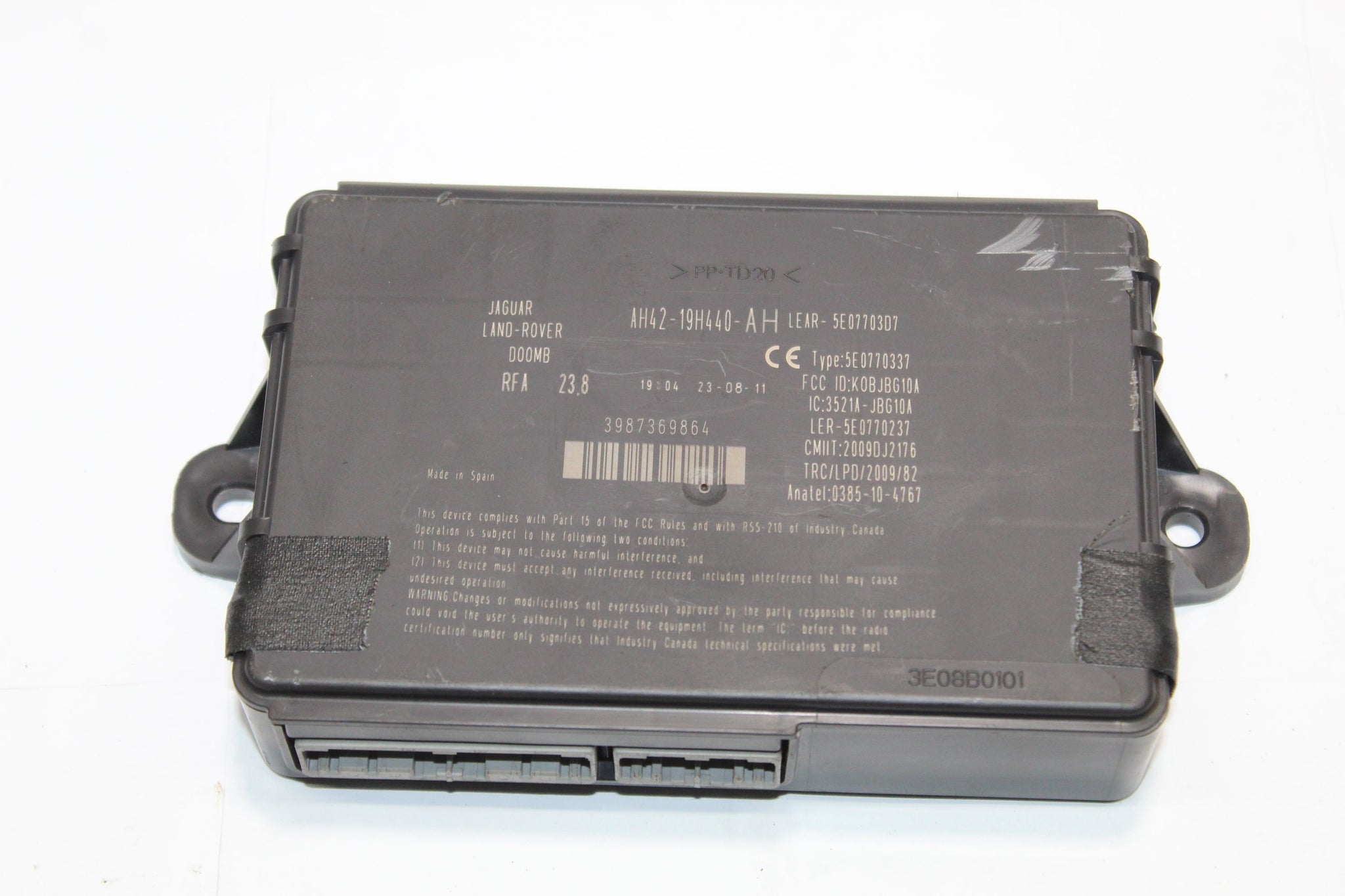 2011 RANGE ROVER VOGUE L322 Keyless Entry Control Module AH42-19H440-AH