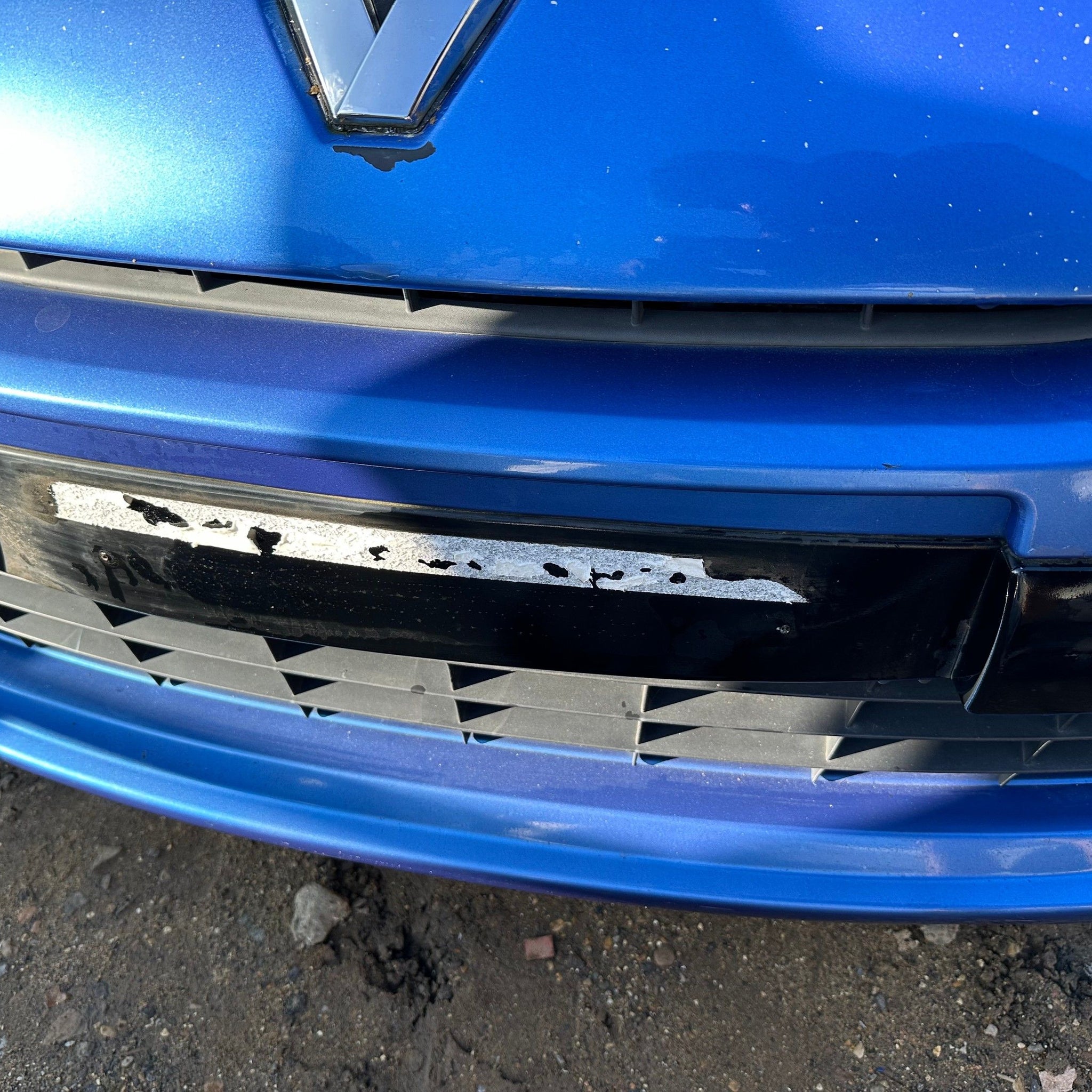 2009 Renault Clio GT FRONT BUMPER RNT BLUE