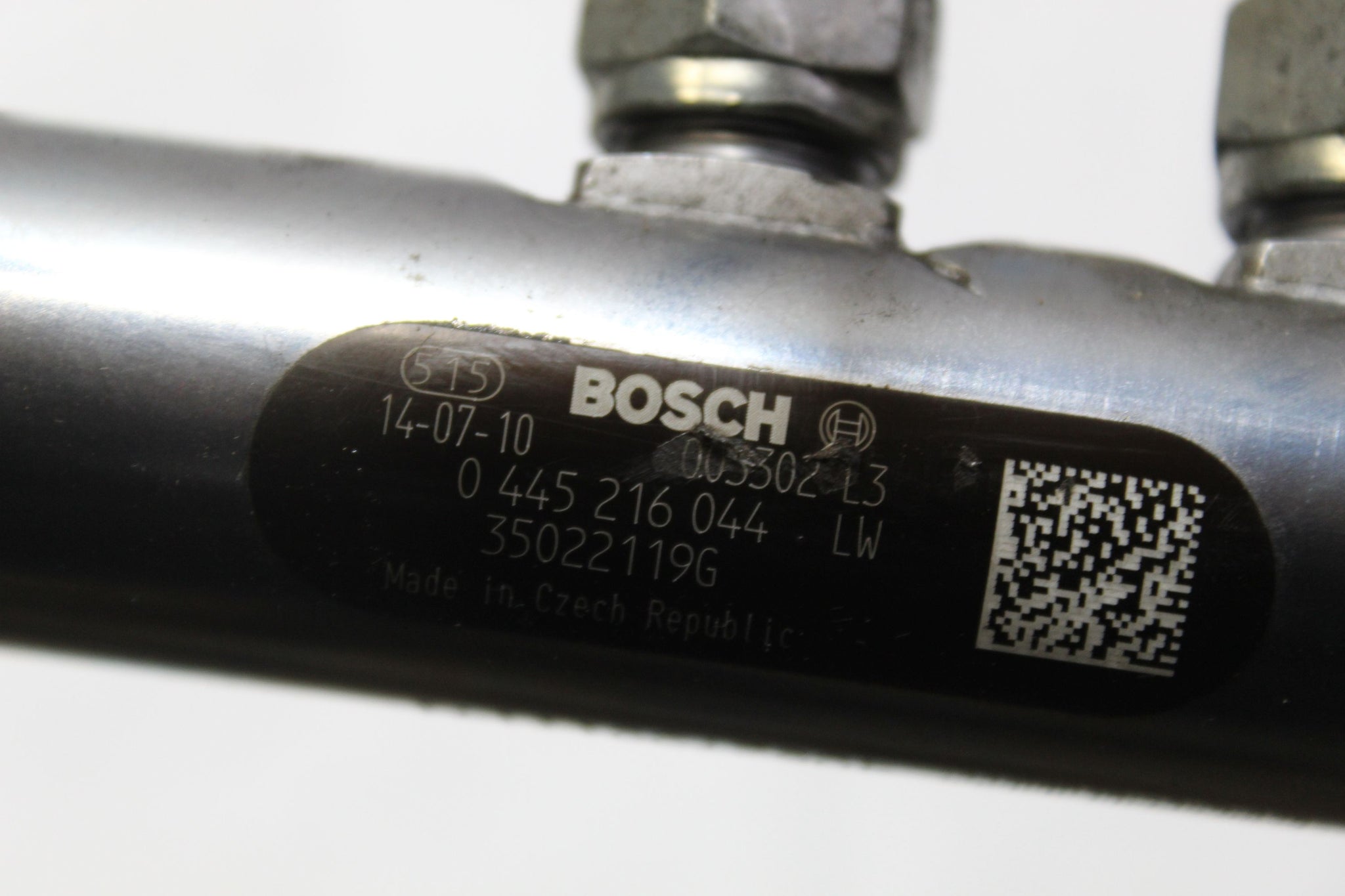 2017 MASERATI GHIBLI 3.0 Fuel Injection Rail 0445216044
