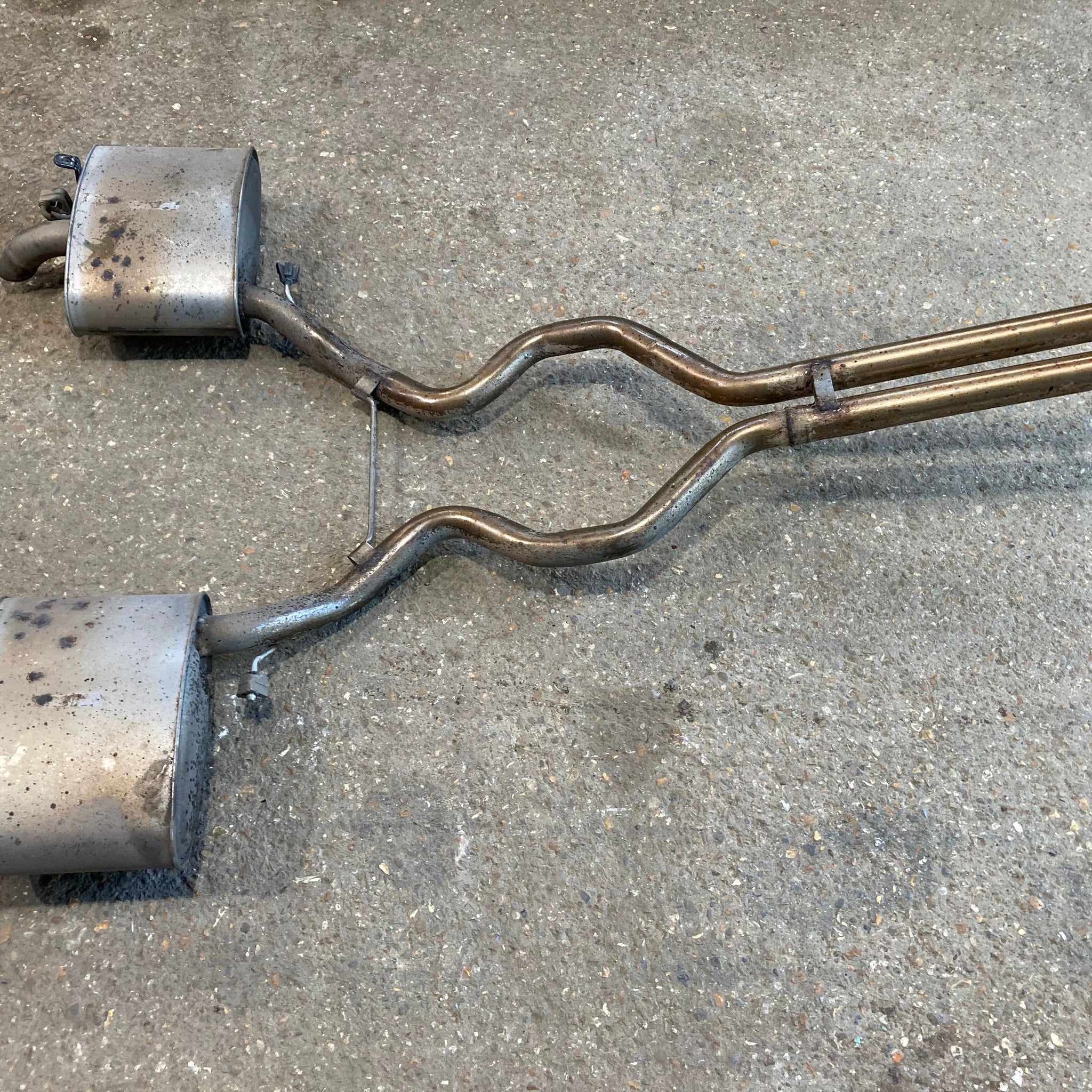 2014 RANGE ROVER VOGUE L405 4.4 EXHAUST BACK BOX PIPE CPLA-5K244-AG