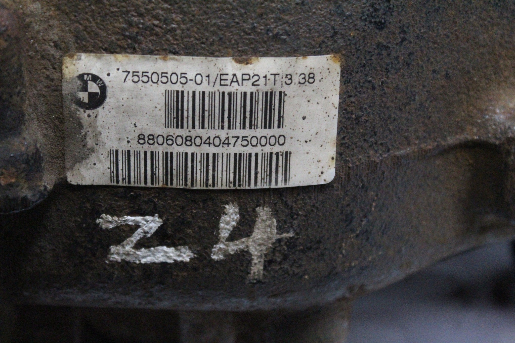 2006 BMW Z4 2.0 Manual Petrol Rear Differential 7550505