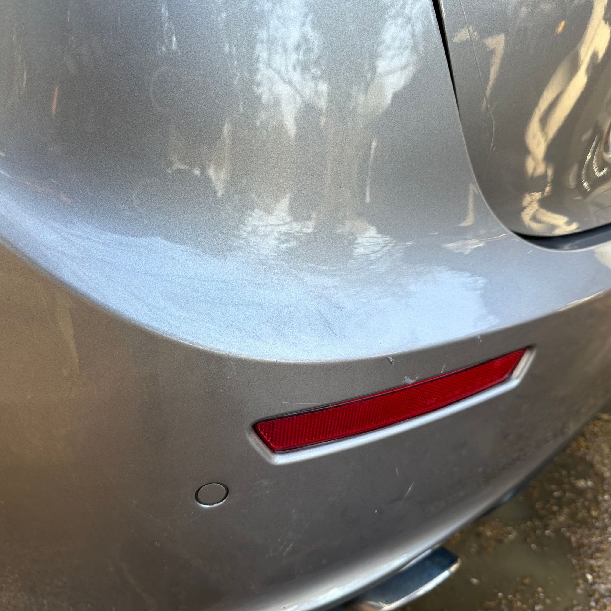 2017 MASERATI GHIBLI COMPLETE REAR BUMPER