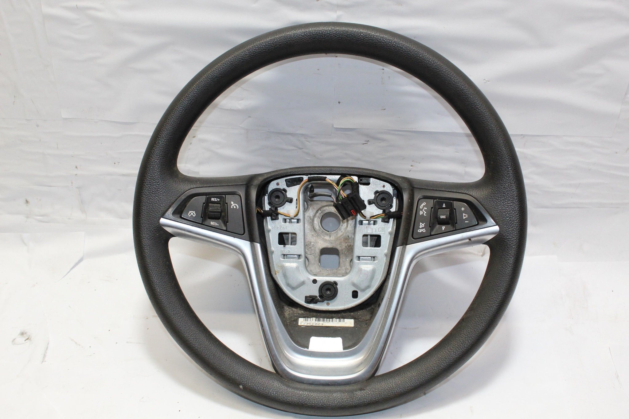 2012 VAUXHALL MERIVA Steering Wheel with Multifunction 13351023