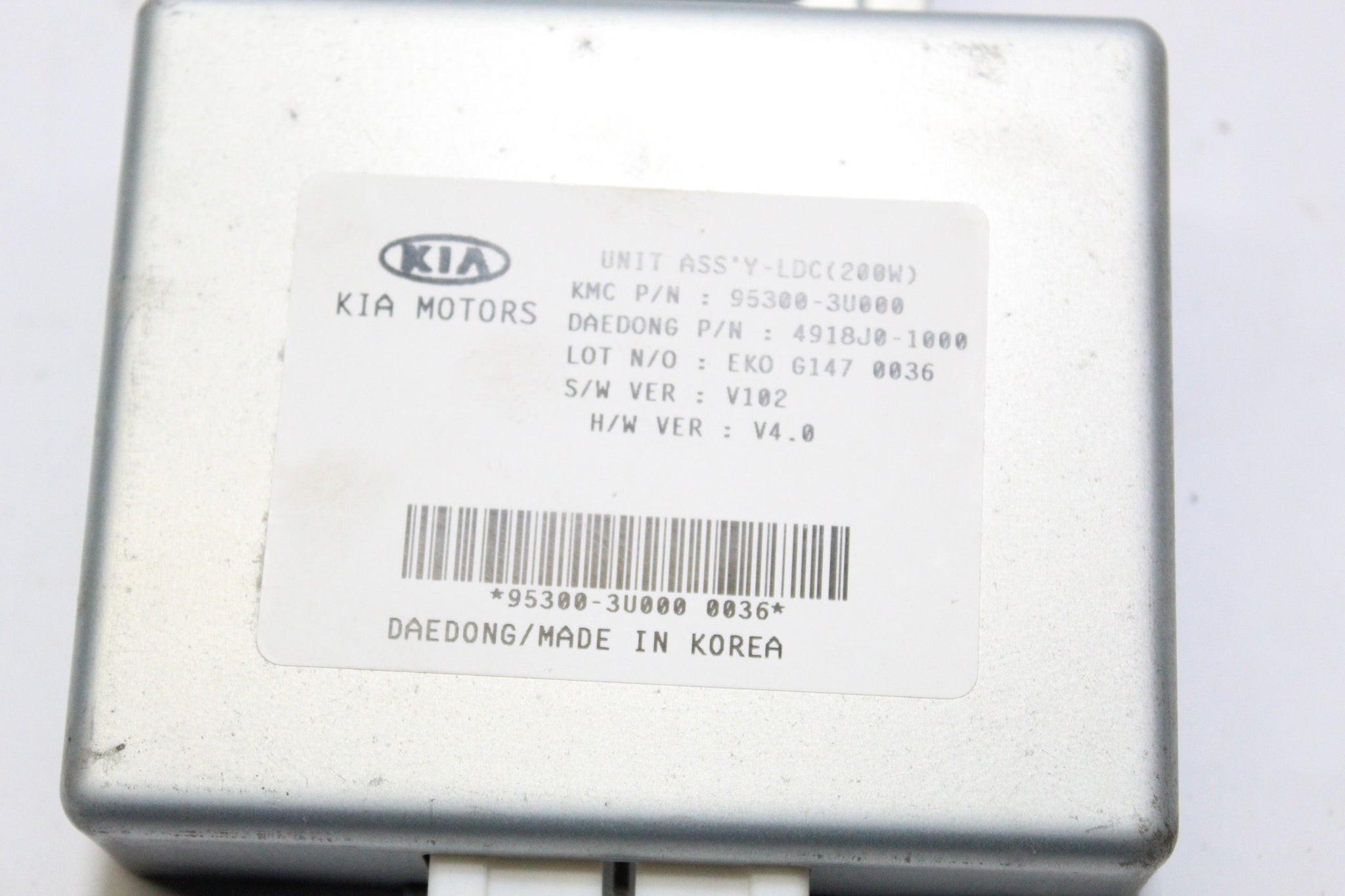 2014 KIA SPORTAGE 1.6 LDC Control Module 95300-3U000