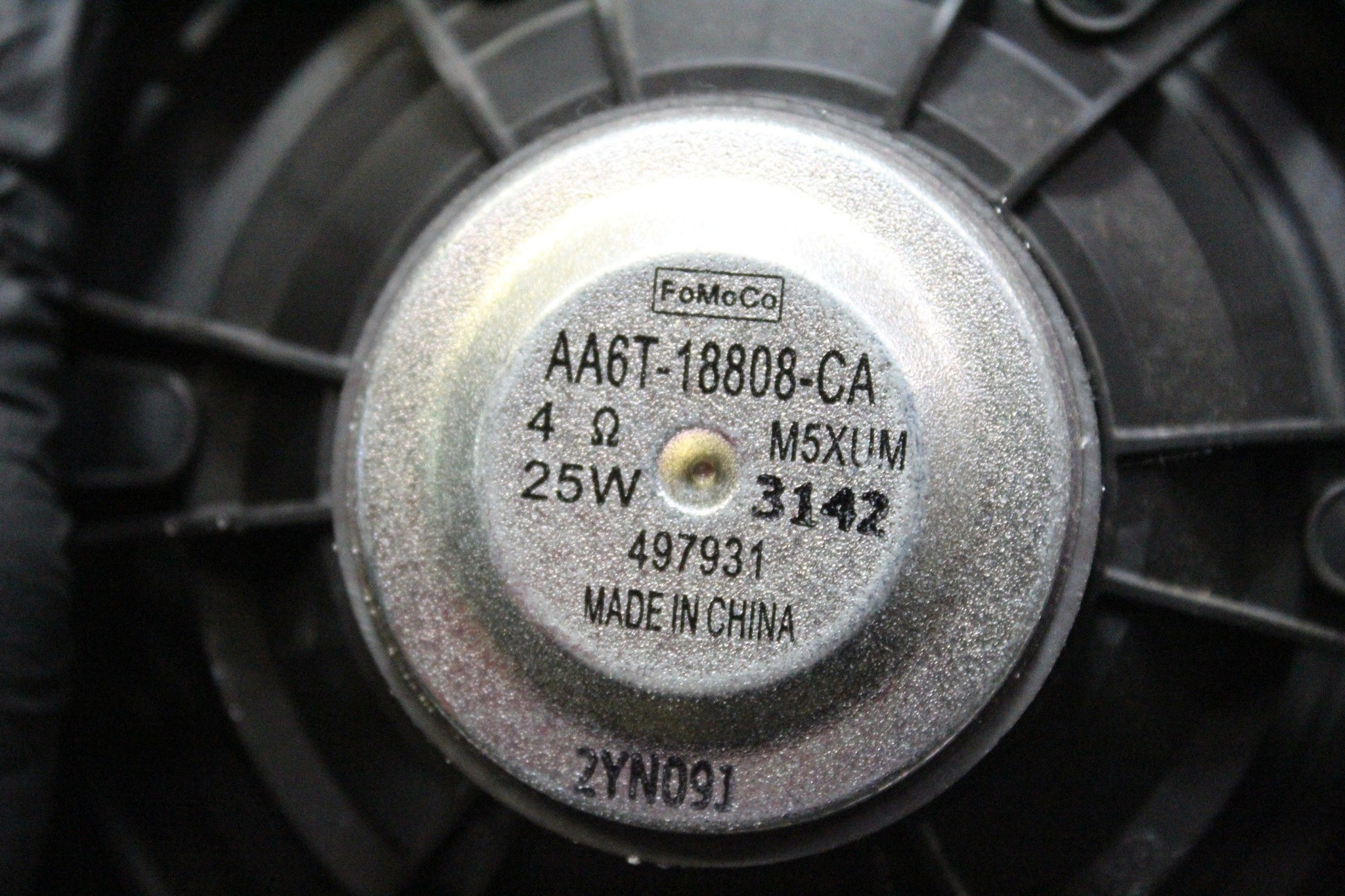 2013 FORD FIESTA Front Door Speaker AA6T18808CA