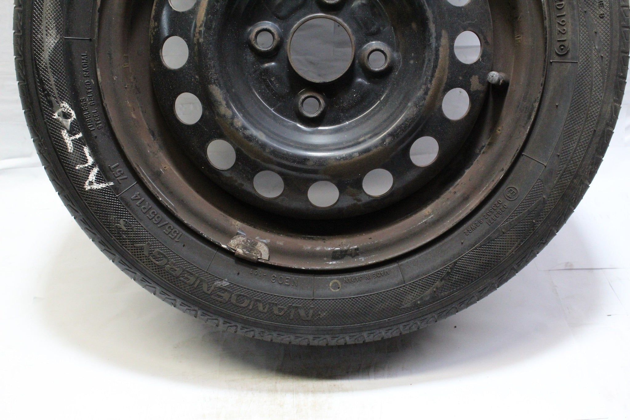 2012 SUZUKI ALTO Steel Wheel with Tyre 155/65 R14 3.7MM
