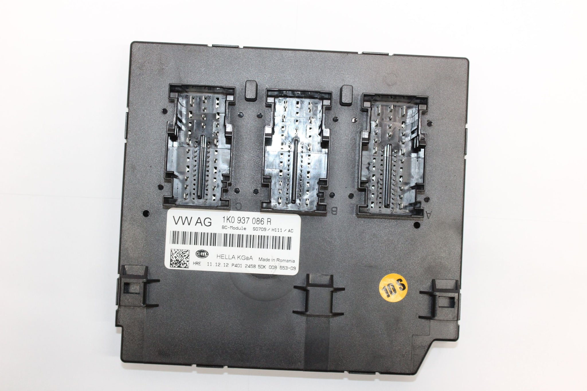 2013 SKODA YETI 2.0 BCM Body Control Module 1K0937086R