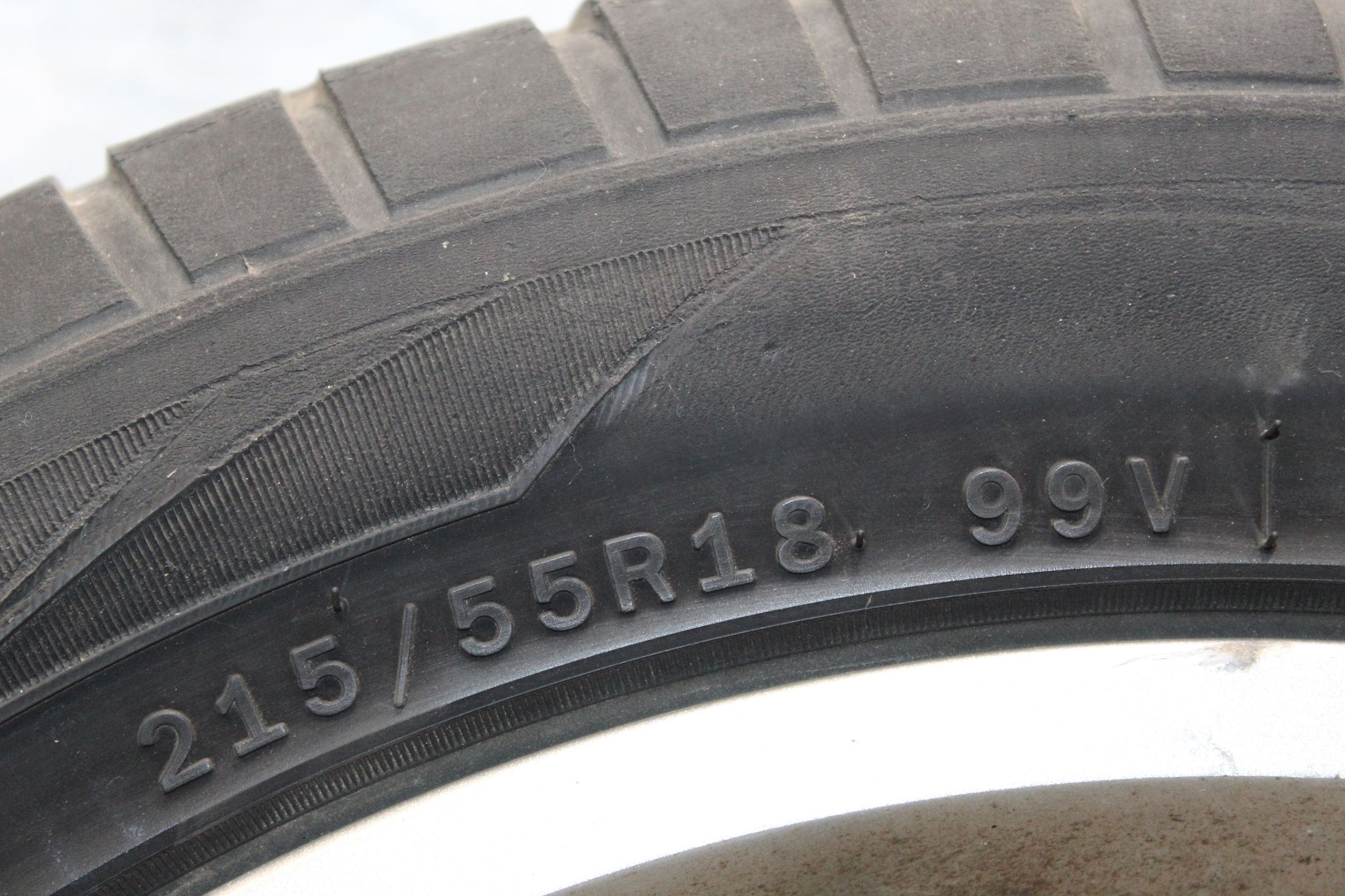 2014 JEEP COMPASS Alloy Wheel with Tyre 215/55 R18 4.7MM