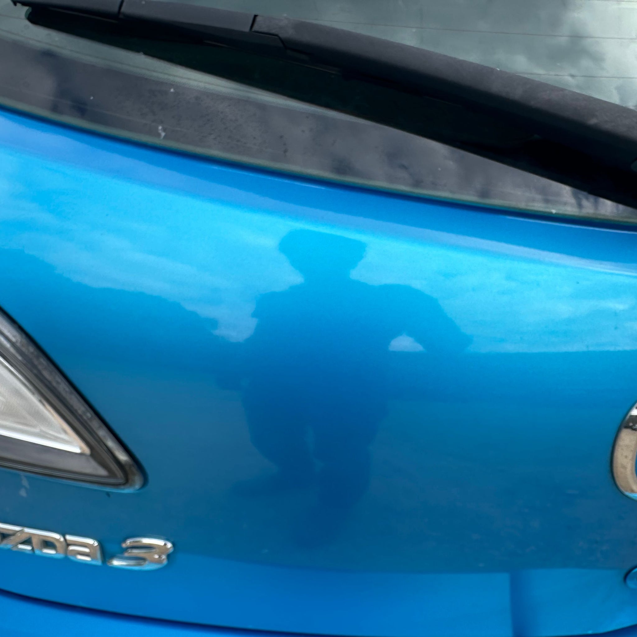 2010 MAZDA 3 COMPLETE TAILGATE BOOT 38J BLUE
