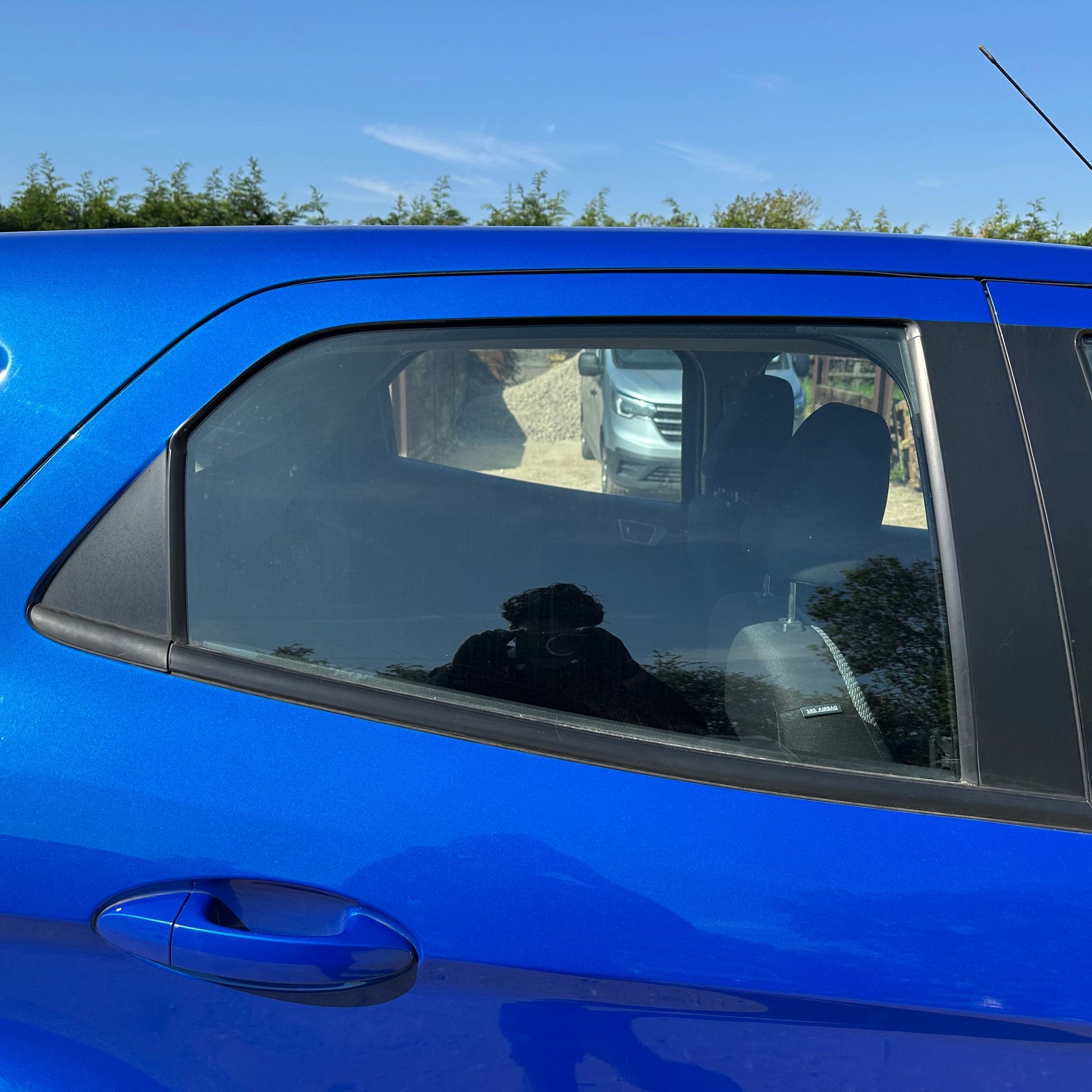 2017 FORD ECOSPORT DRIVER SIDE REAR COMPLETE DOOR