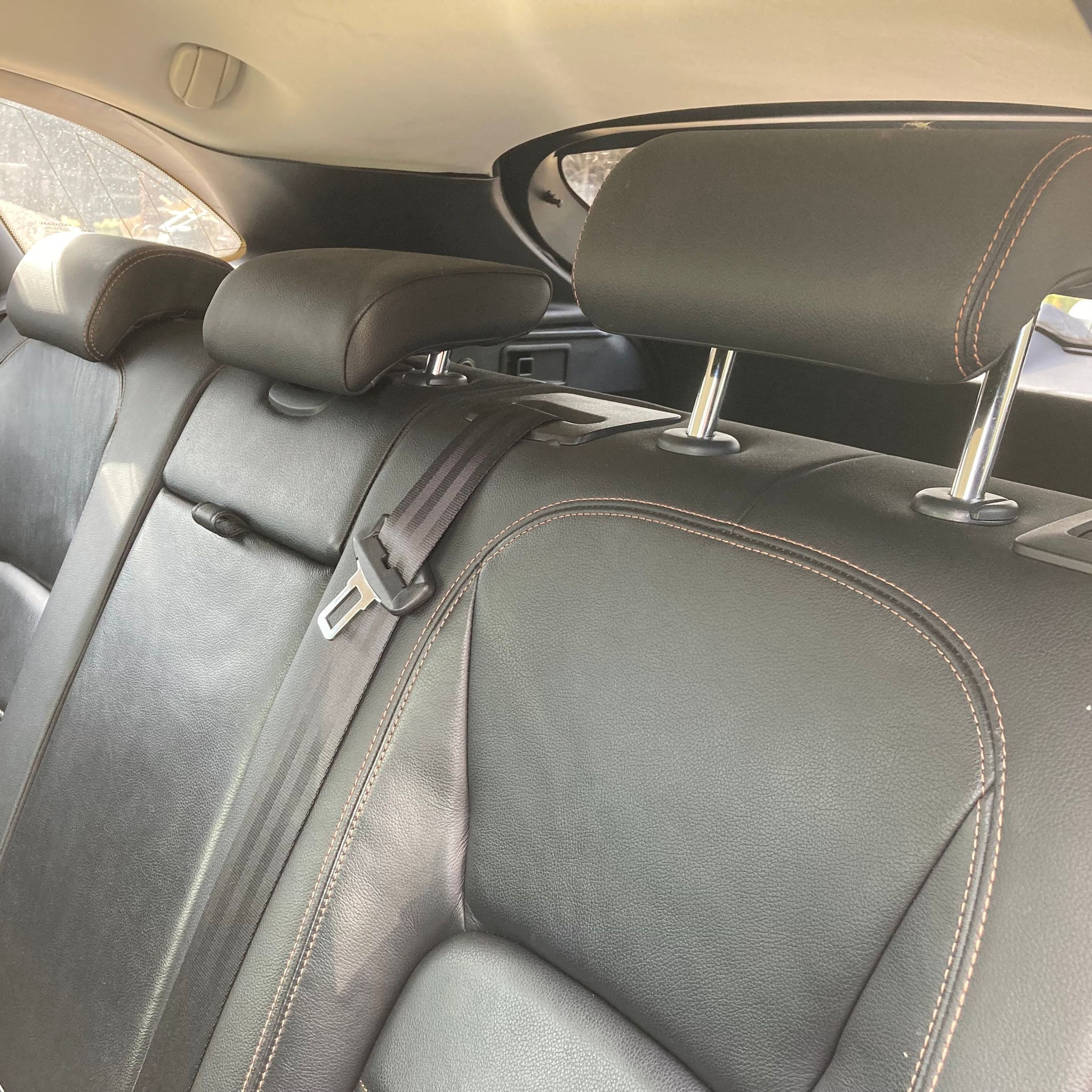 2017 JAGUAR F PACE REAR SEATS