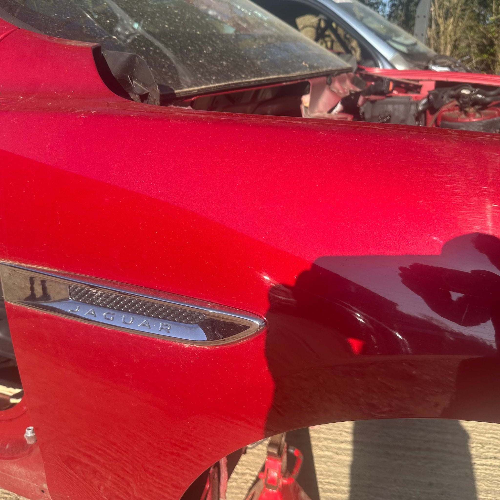 2017 JAGUAR F PACE DRIVER SIDE WING