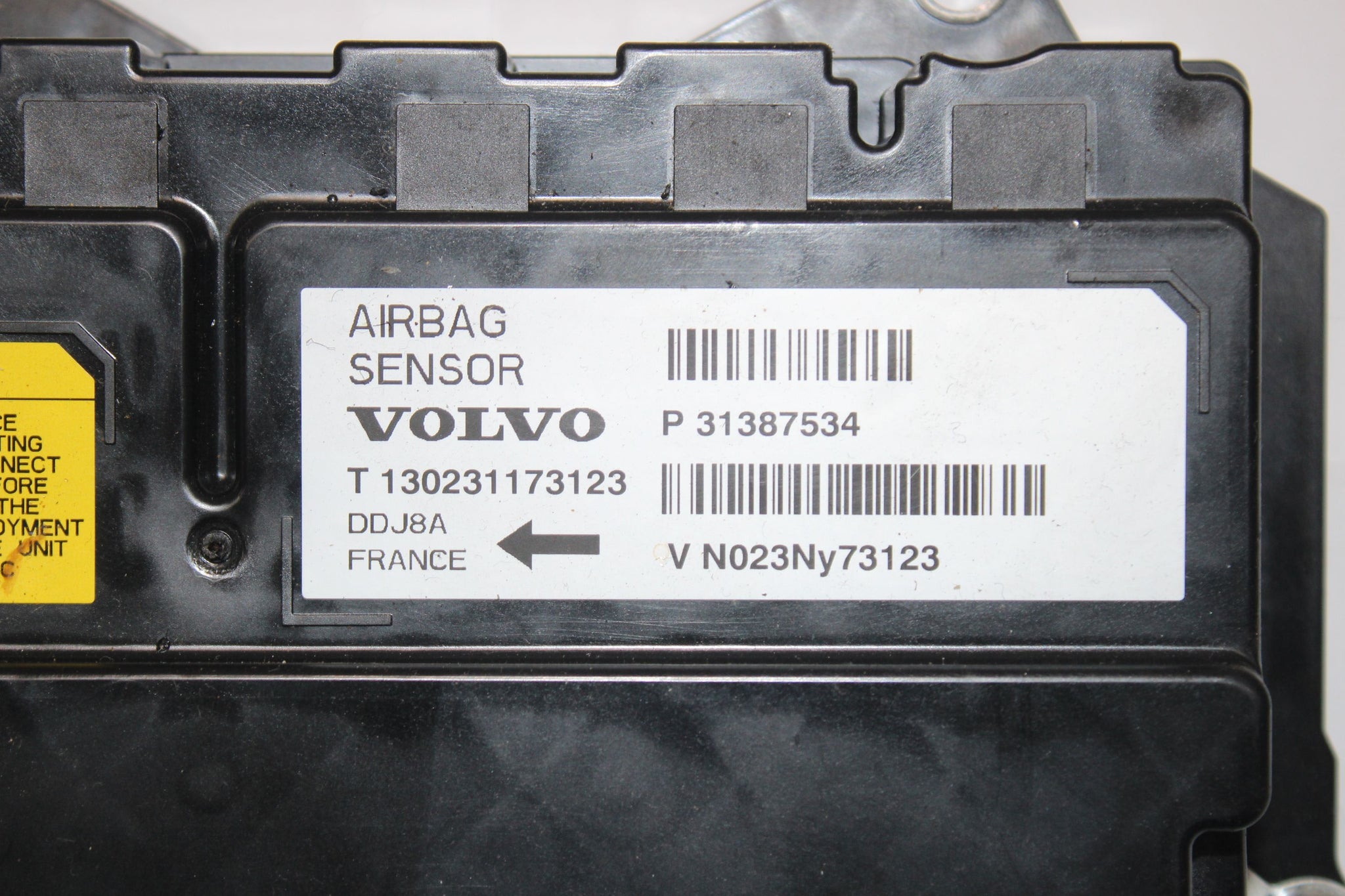 2013 VOLVO V40 Airbag Control Module P31387534