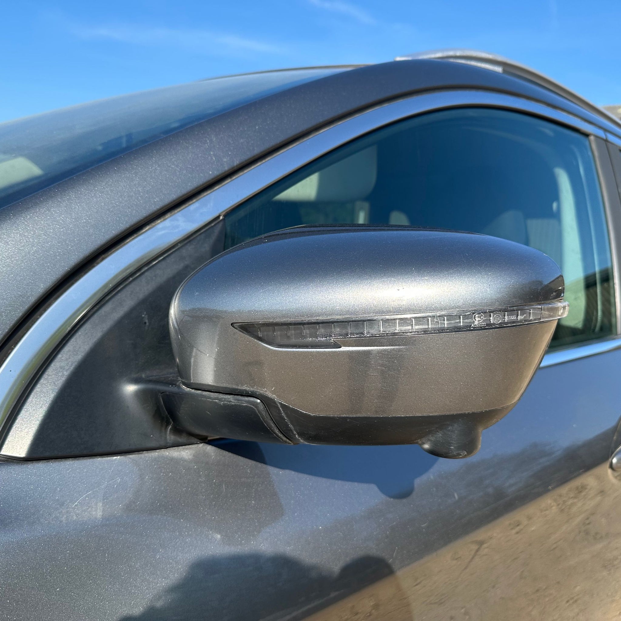 2015 NISSAN QASHQAI J11 LEFT SIDE WING MIRROR POWER FOLD CAMERA