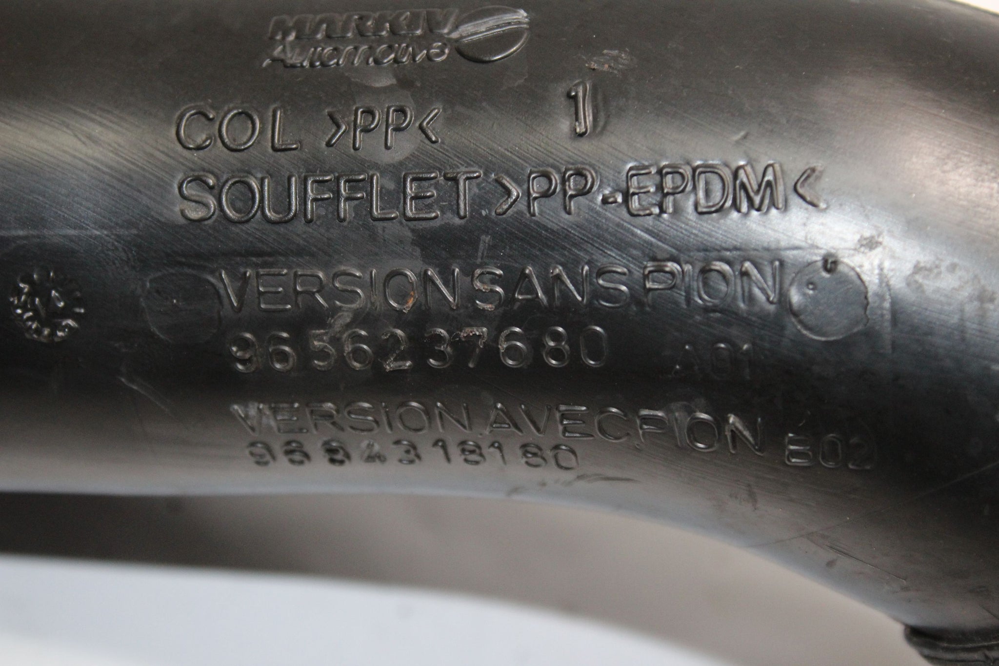 2014 PEUGEOT 5008 1.6 Air Intake Pipe 9684318180
