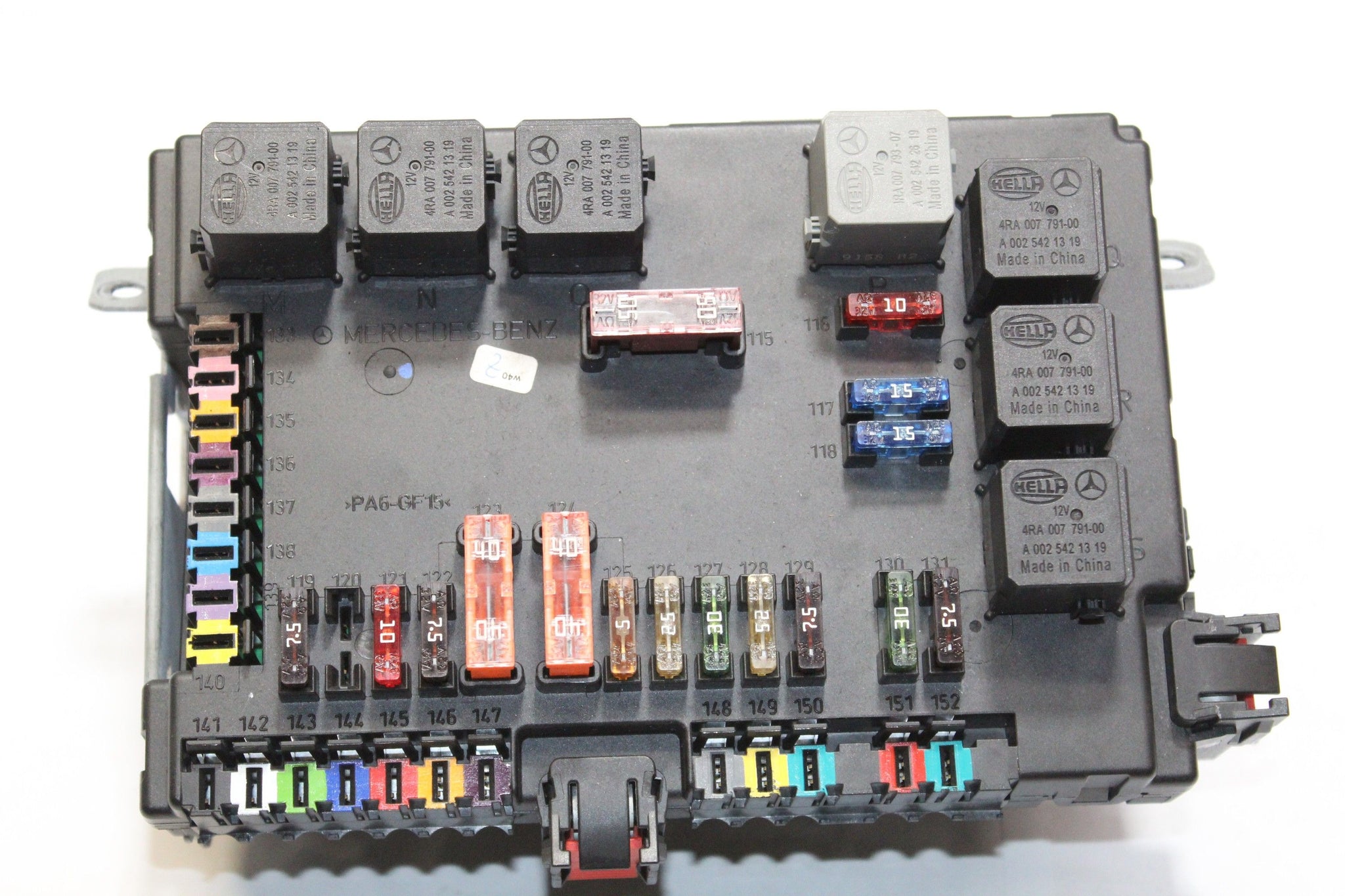 2009 MERCEDES S Class W221 3.0 Diesel Fuse Box SAM unit A2219003001