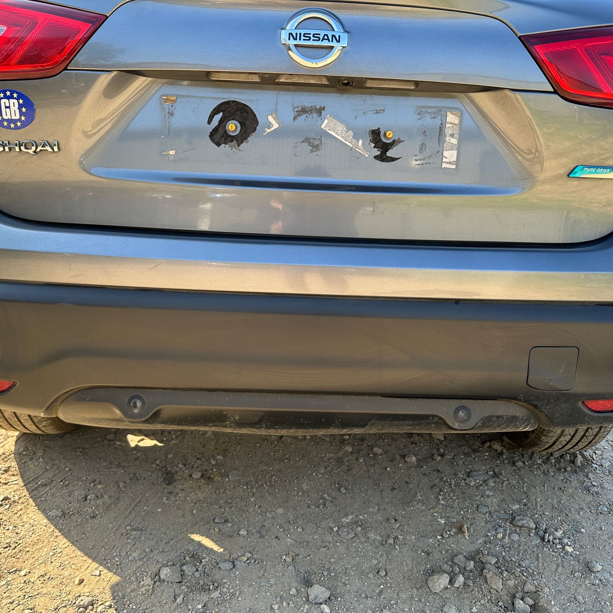 2015 NISSAN QASHQAI J11 COMPLETE REAR BUMPER