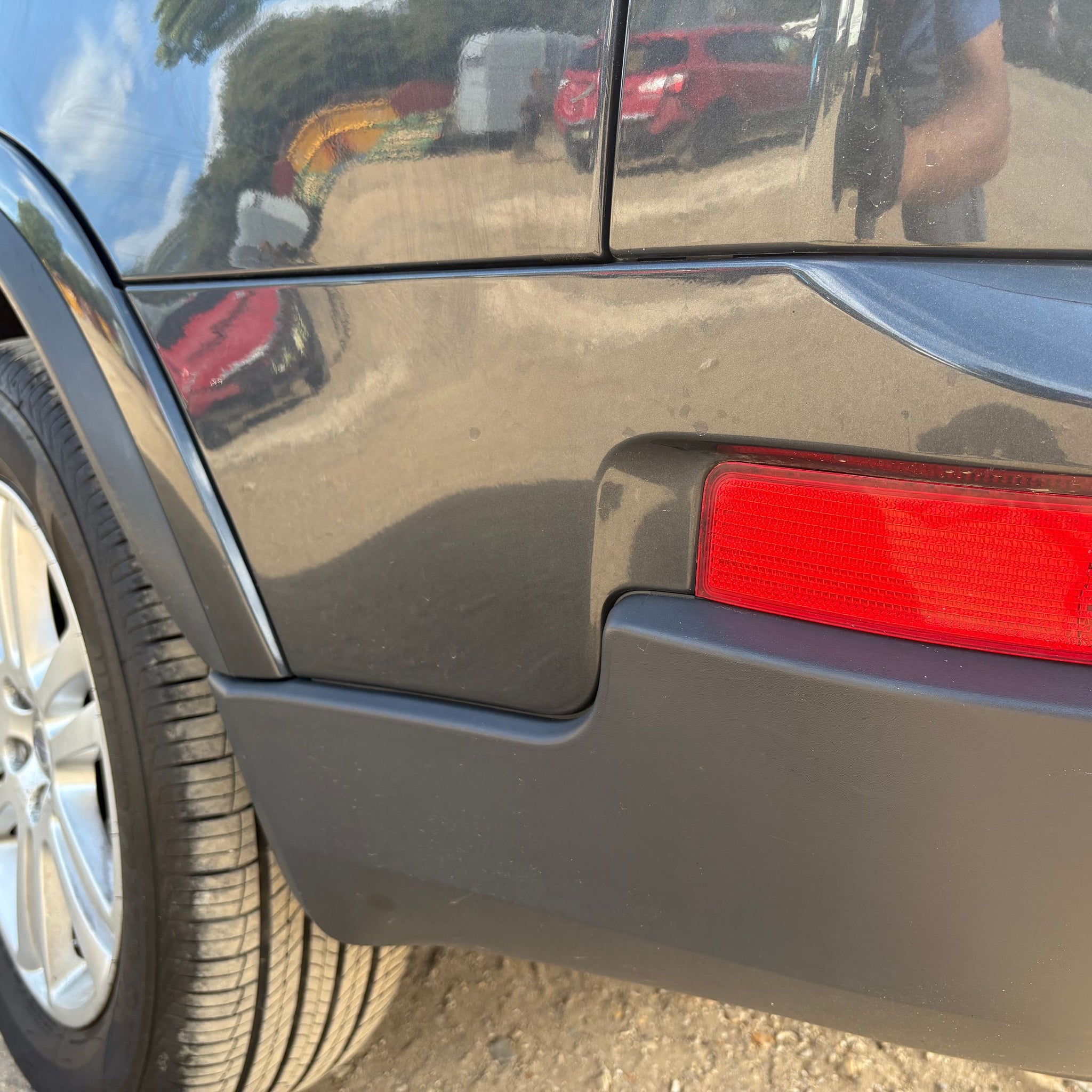 2010 VOLVO XC90 COMPLETE REAR BUMPER 492-46 SAVILE GREY