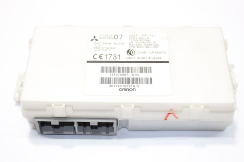 2013 MITSUBISHI MIRAGE 1.2 Fuse Box Convenience Module 18637A907 8637A907