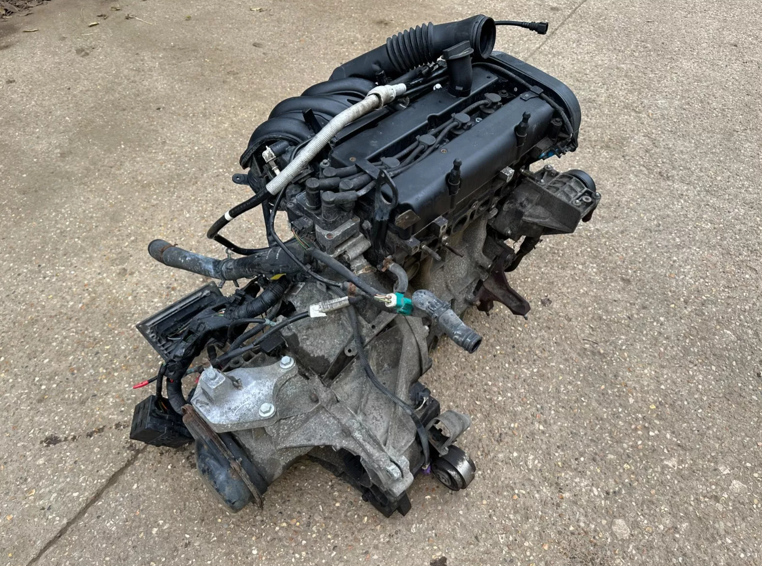 2008 FORD FIESTA 1.4 COMPLETE ENGINE WITH GEARBOX FXJA