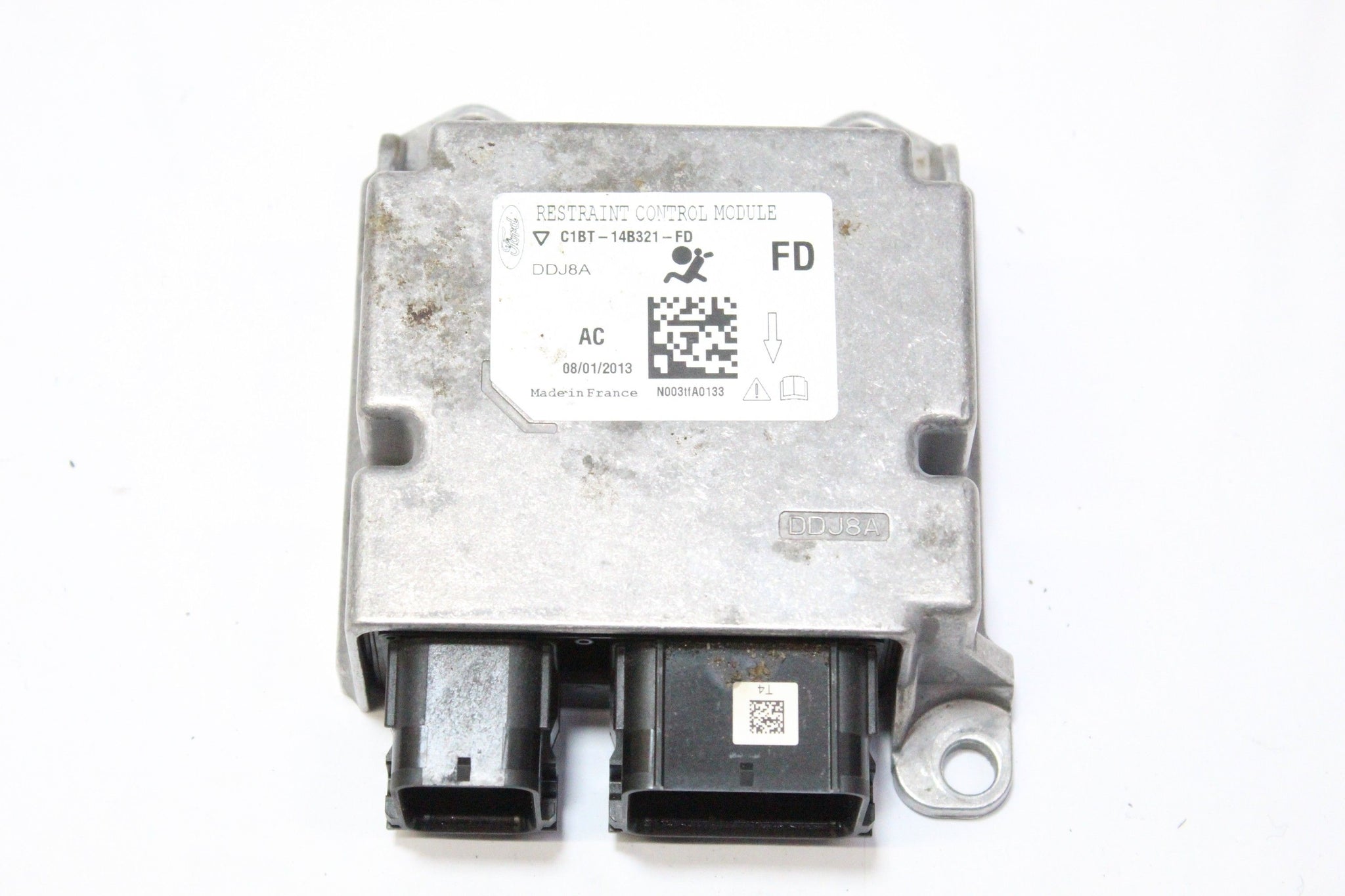 2013 FORD FIESTA Airbag Control Module ECU C1BT14B321FD