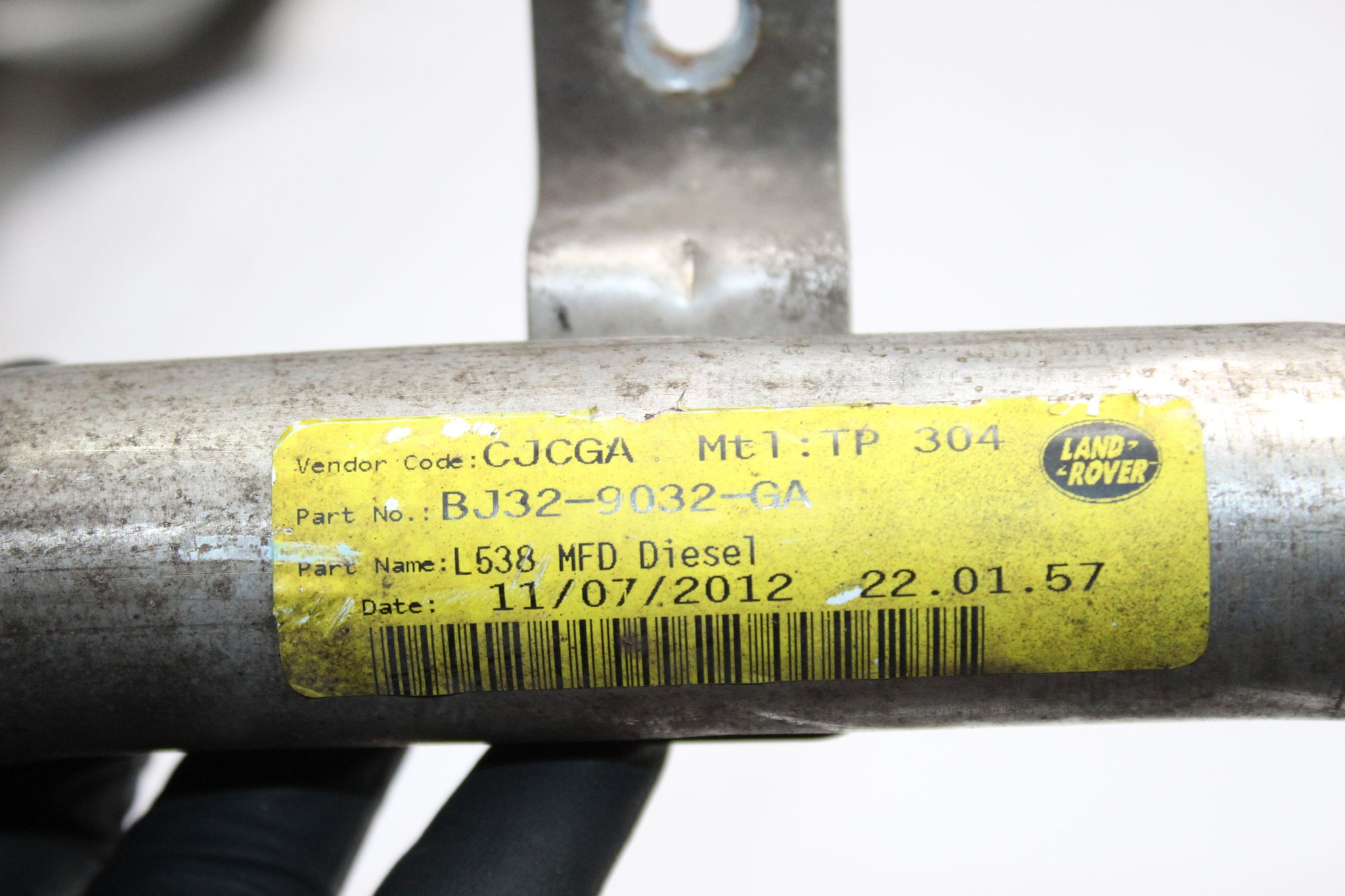 2012 RANGE ROVER EVOQUE 2.2 Diesel Fuel Filler Pipe BJ32-9032-GA