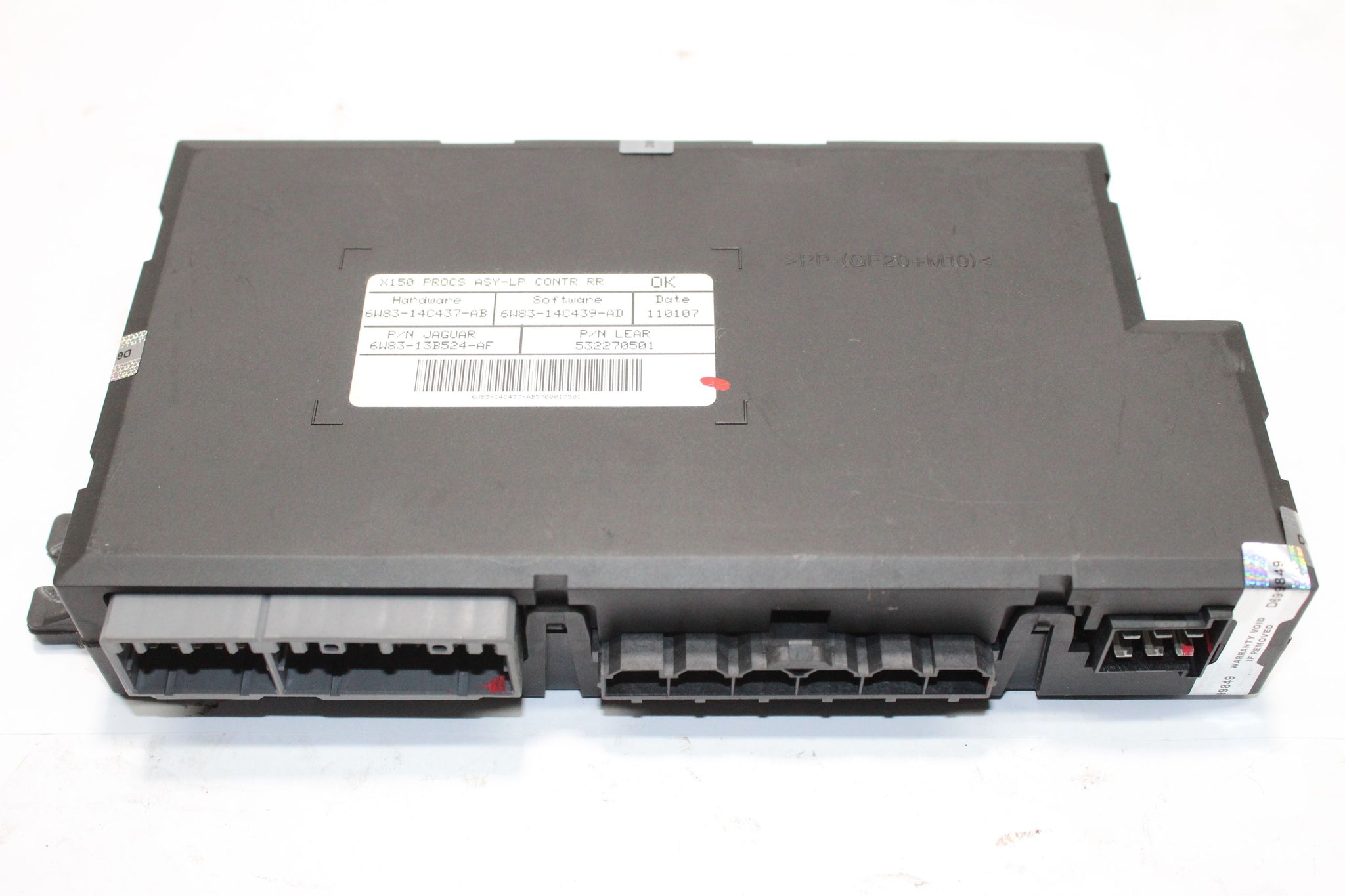 2007 JAGUAR XKR X150 Convertible Roof Top Control Module 6W83-13B524-AF