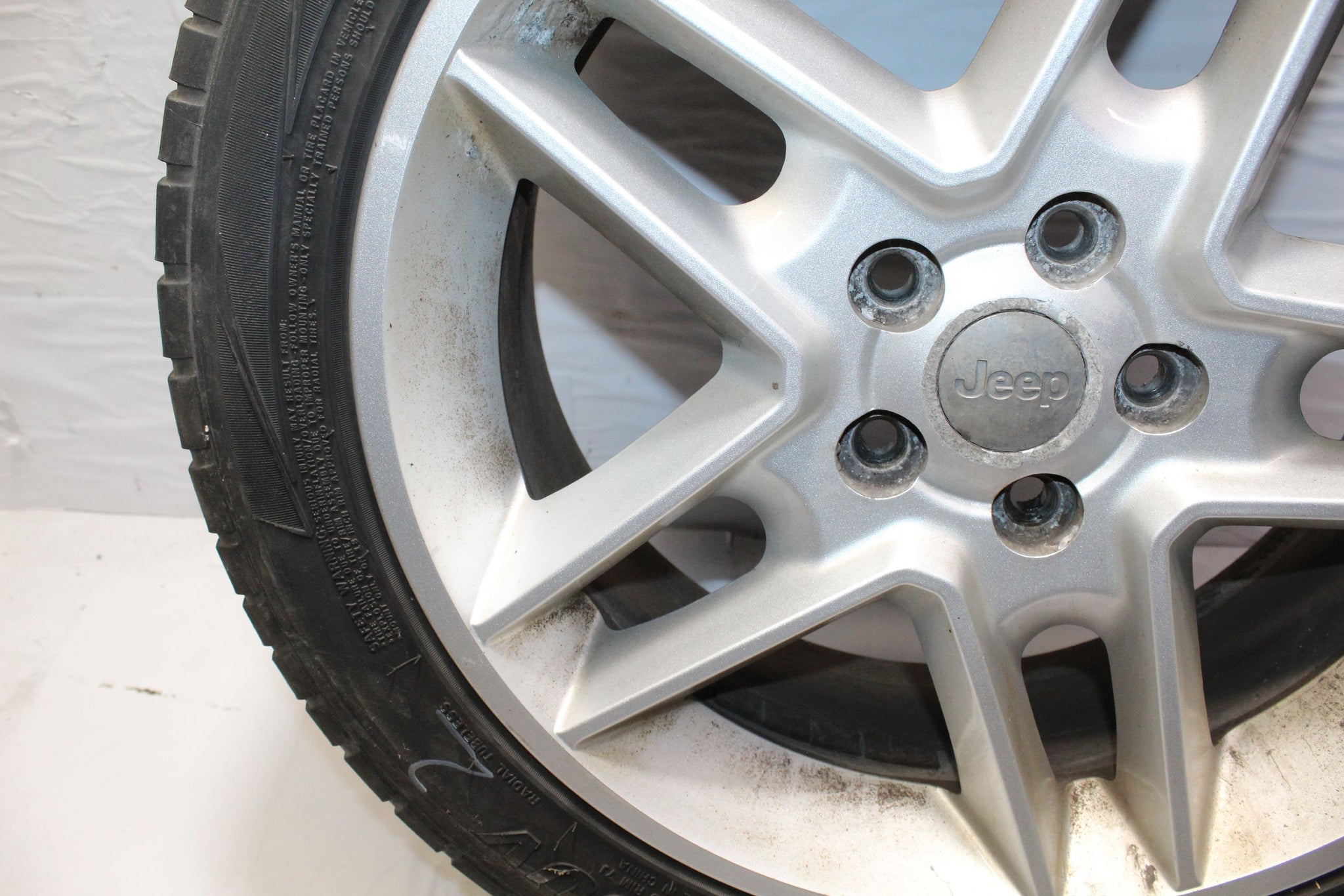 2014 JEEP COMPASS Alloy Wheel with Tyre 215/55 R18 4.7MM