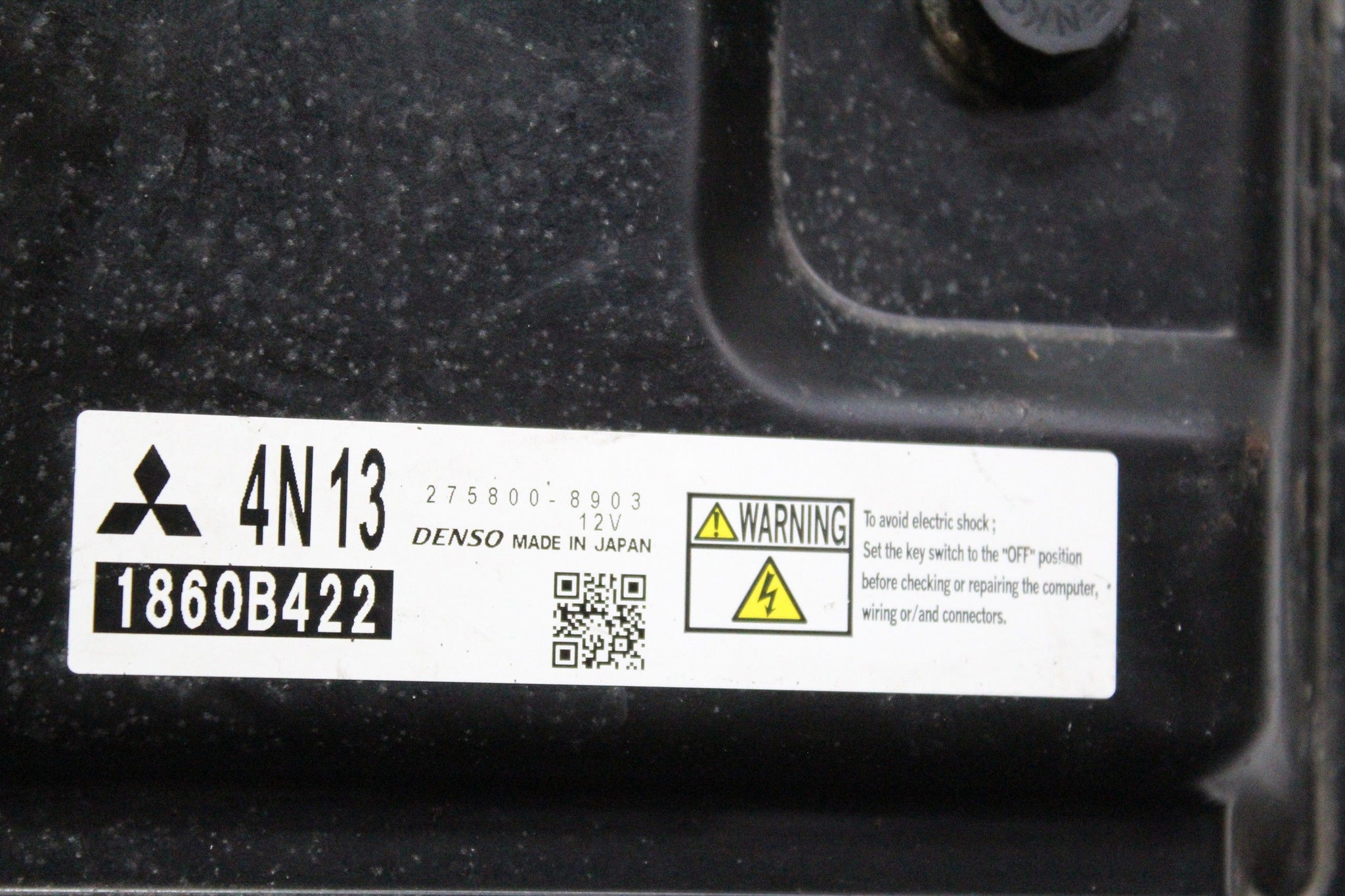 2010 MITSUBISHI ASX 1.8 Diesel Engine Control Module ECU 275800-8903 1860B422