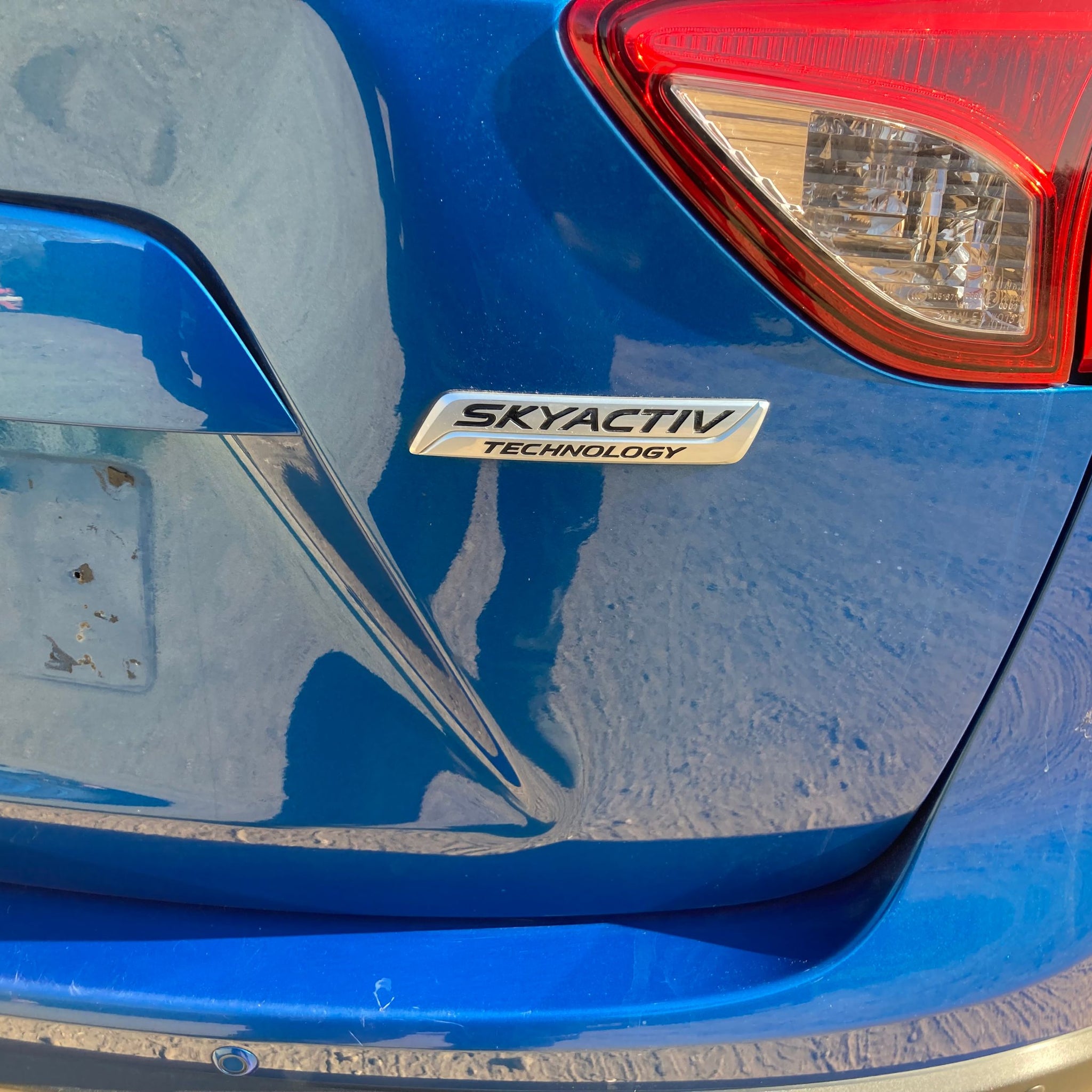 2013 MAZDA CX-5 COMPLETE TAILGATE BOOT 41B BLUE