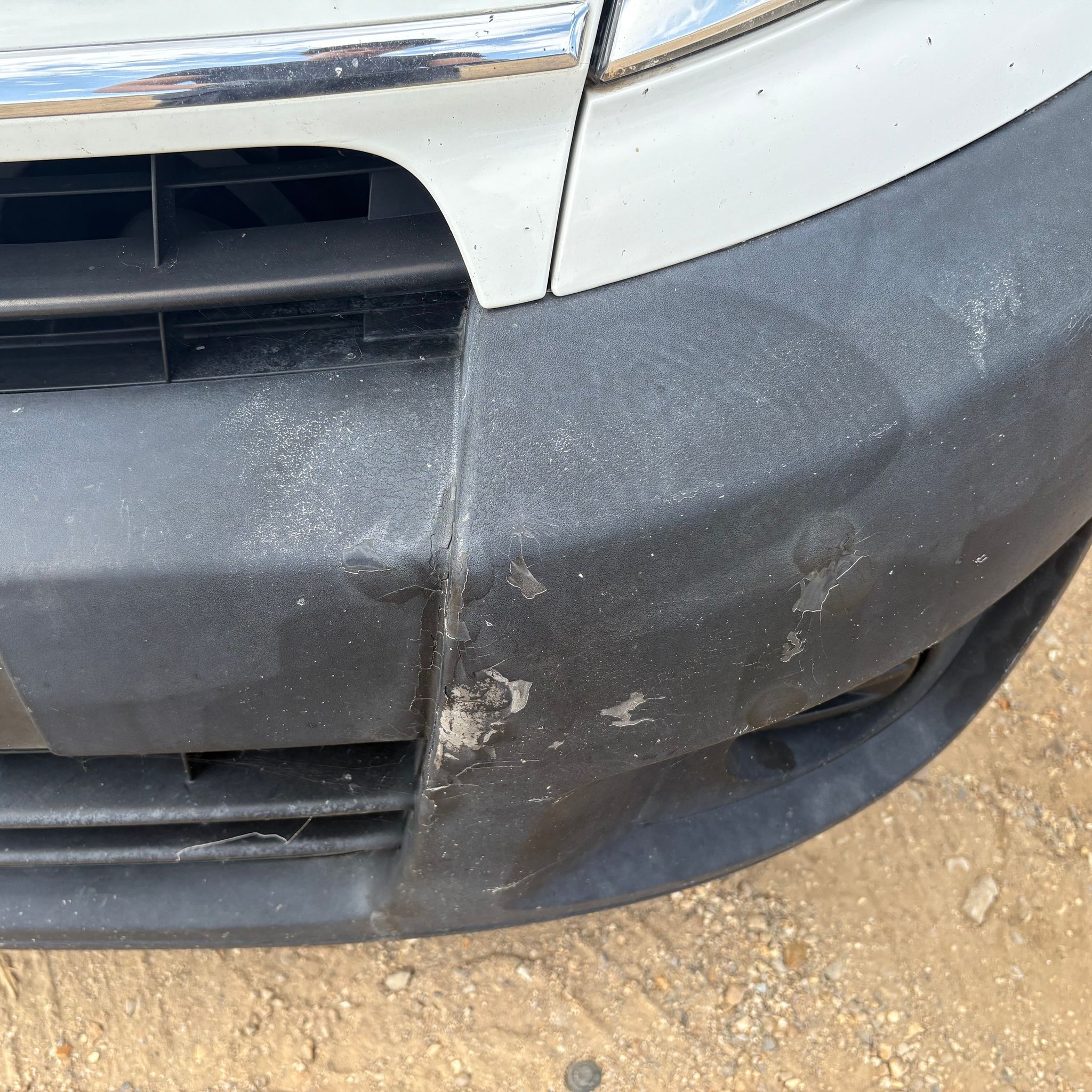 2011 CITROEN DISPATCH COMPLETE FRONT BUMPER EWP WHITE