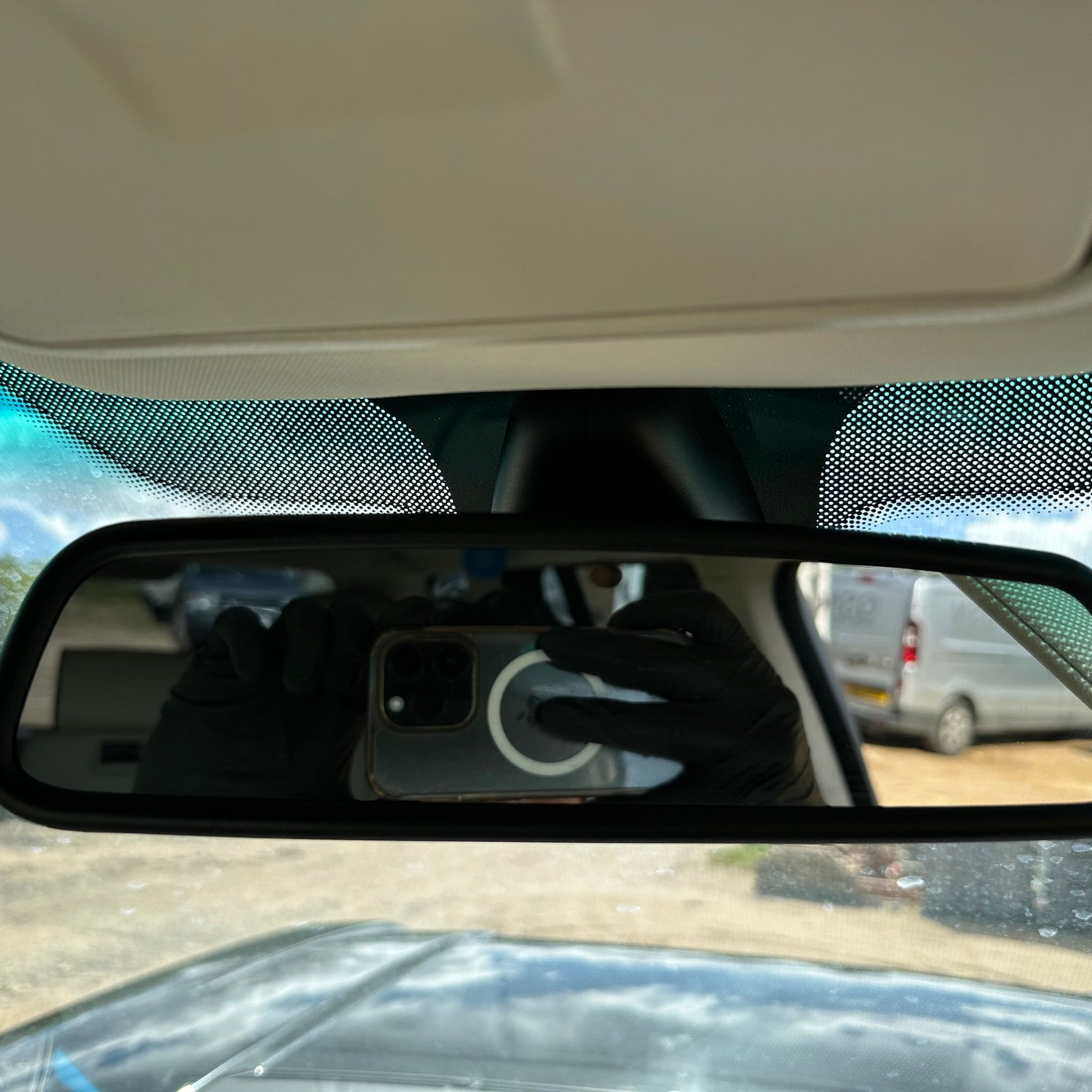 RANGE ROVER VOGUE L322 REAR VIEW MIRROR 2011