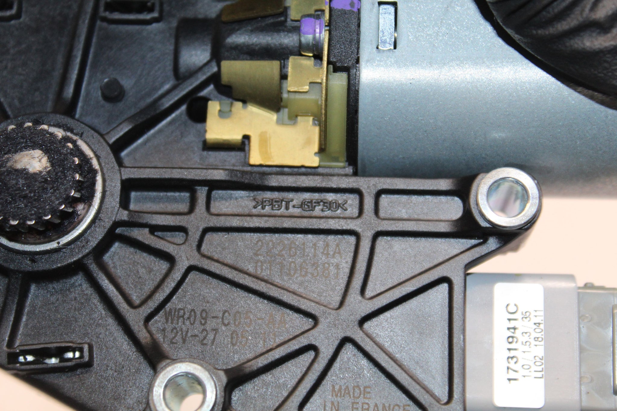 2011 RANGE ROVER EVOQUE Sunroof Motor Actuator BJ32-15C670-AB