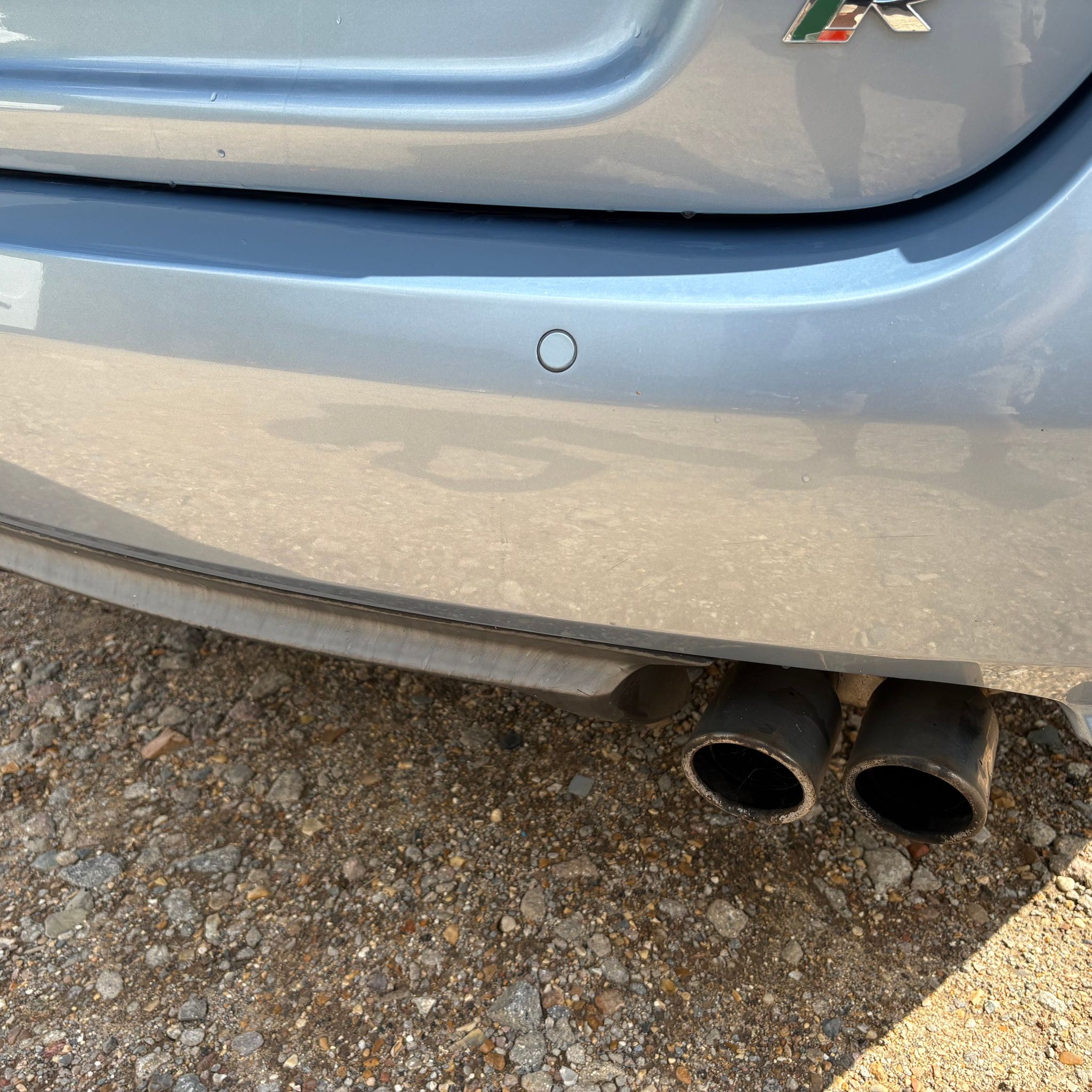 2007 JAGUAR XKR X150 COMPLETE REAR BUMPER JJZ BLUE
