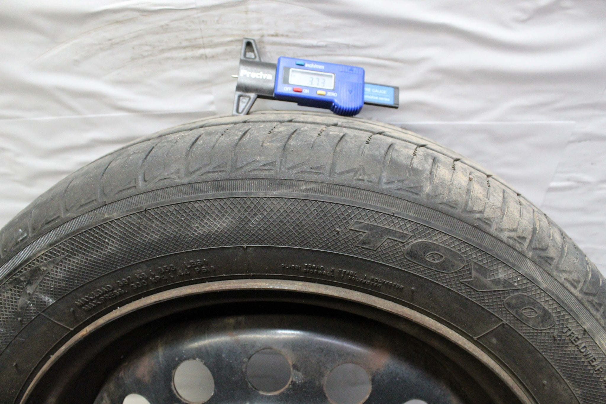 2012 SUZUKI ALTO Steel Wheel with Tyre 155/65 R14 3.7MM