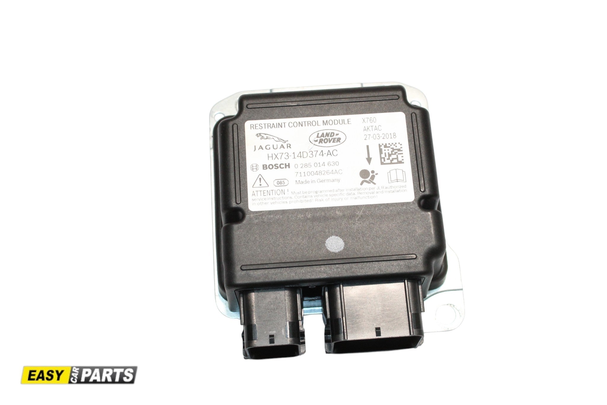 JAGUAR F PACE Airbag Control Module HX73-14D374-AC 2016-2020