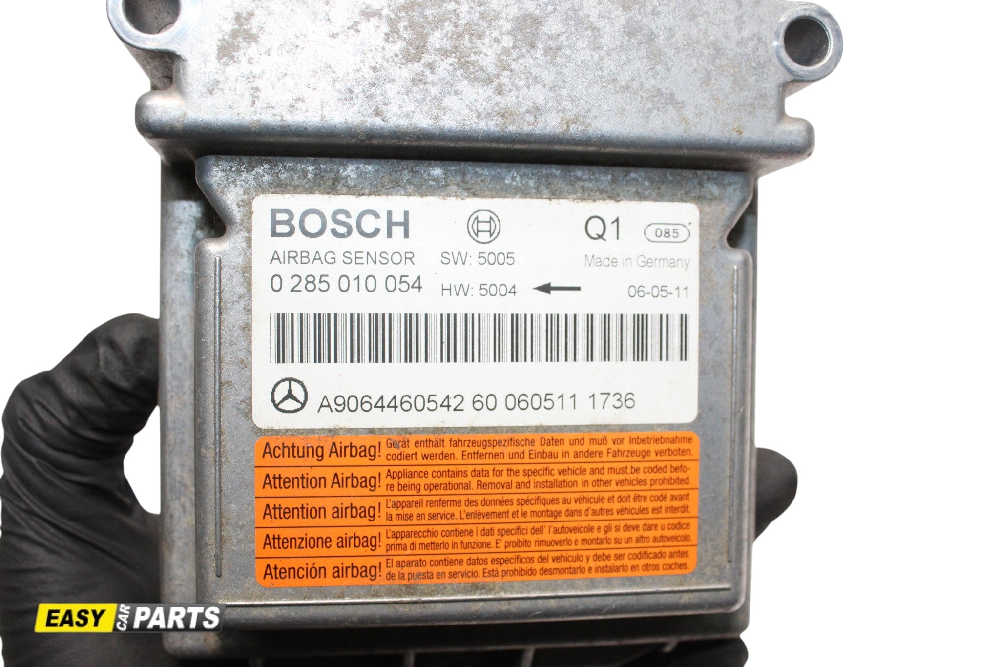 MERCEDES VITO W639 Airbag Control Module 0285010054 2003-2010