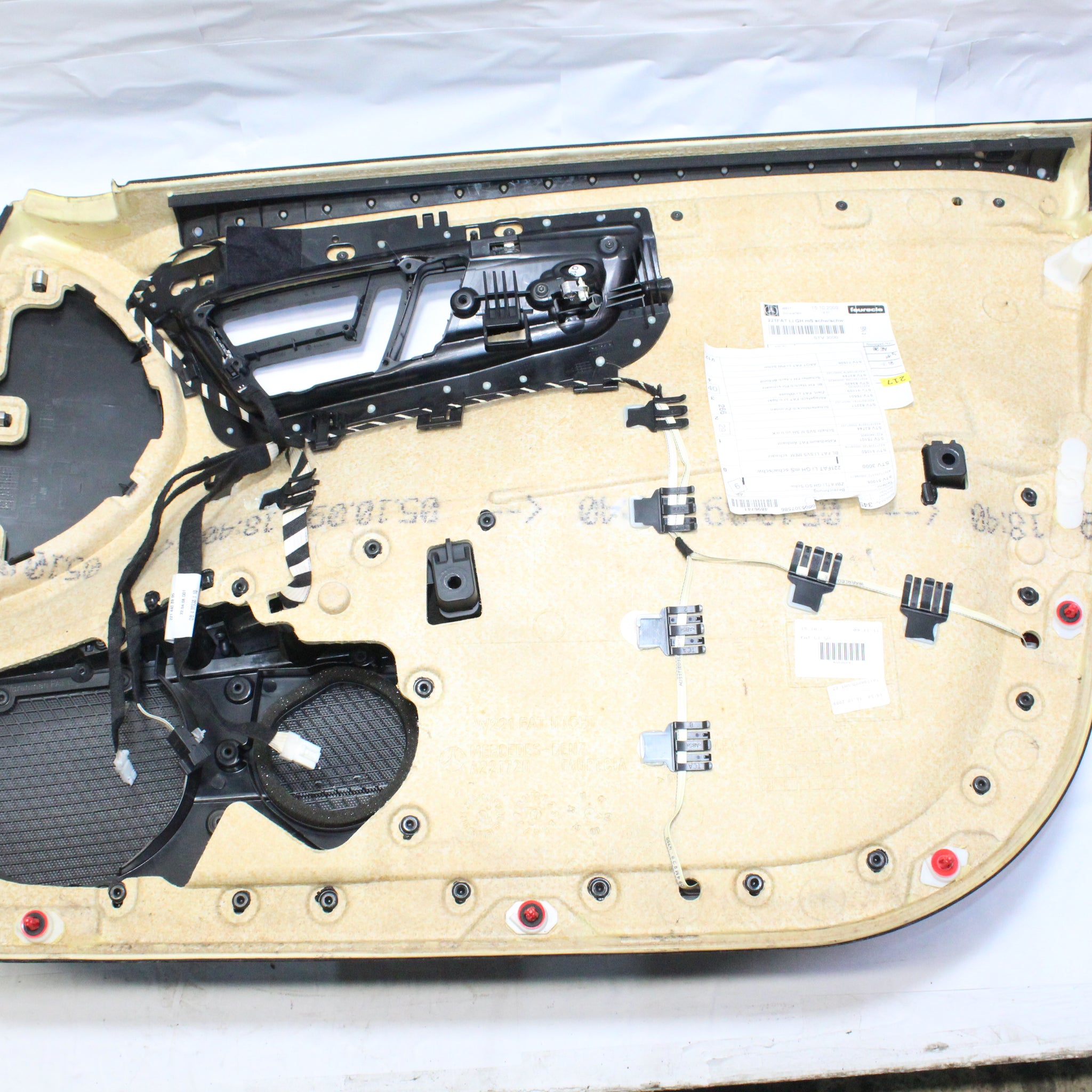 2009 MERCEDES S Class W221 Left side Front Door Card