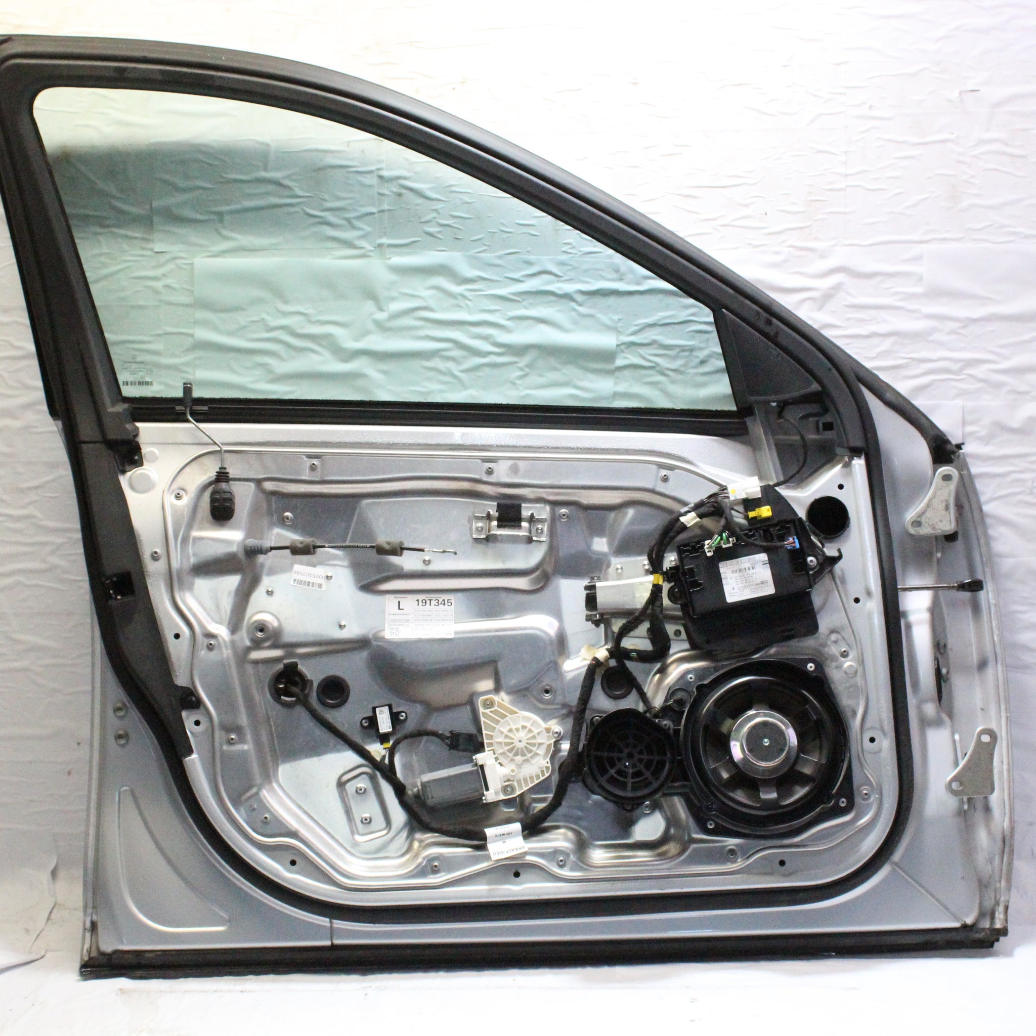 2009 MERCEDES W221 S350 Passenger side Front Complete Door IRIDIUM SILVER