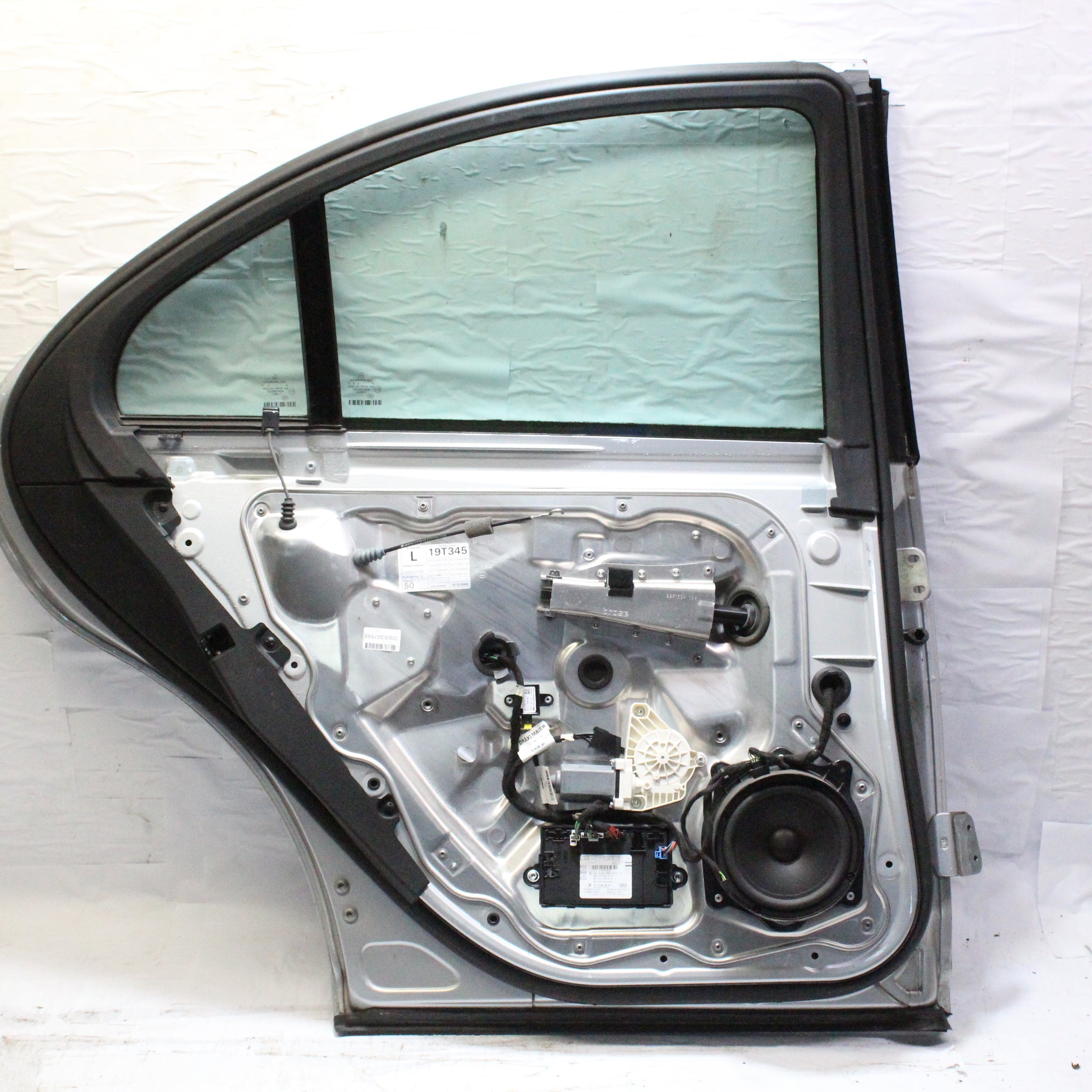 2009 MERCEDES W221 S350 Passenger side Rear Complete Door IRIDIUM SILVER