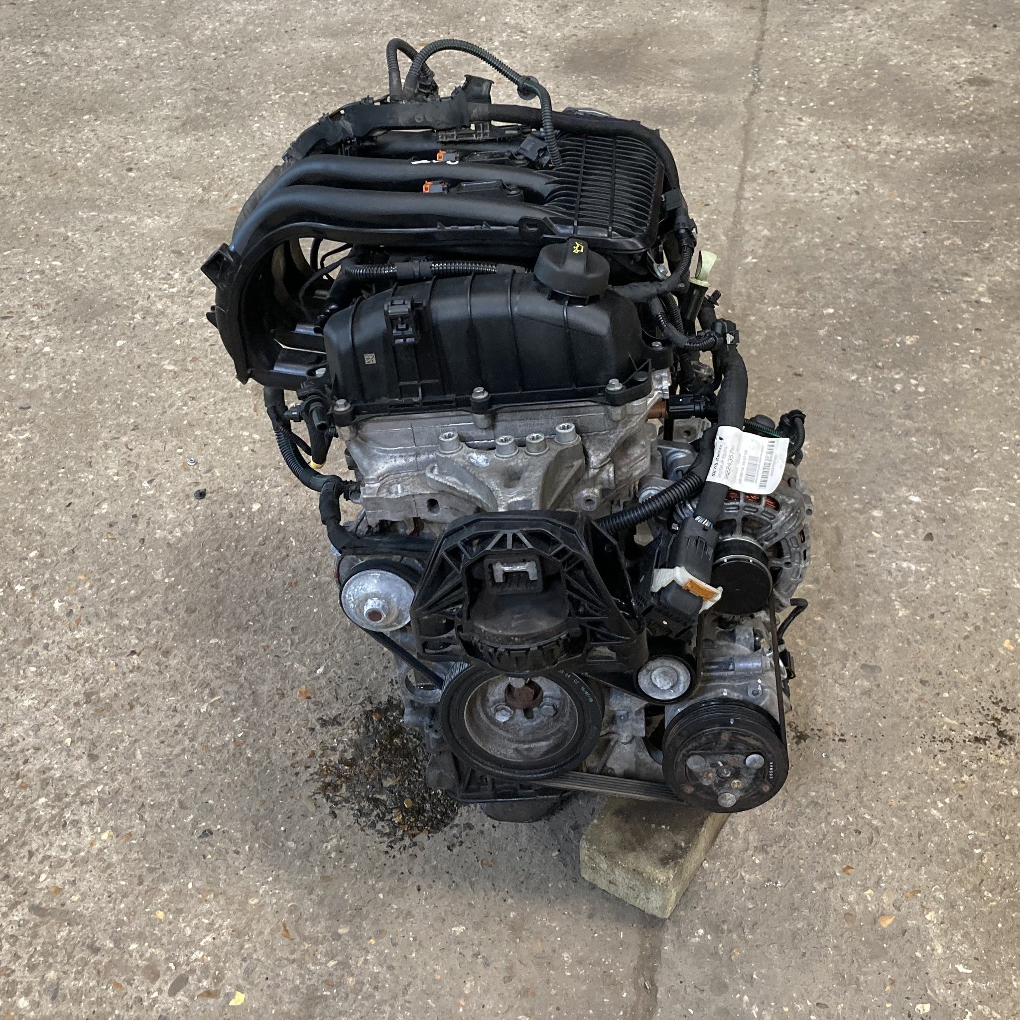2018 PEUGEOT 208 1.2 Petrol Complete Engine with Auxiliaries EB2FA BHP83 48K