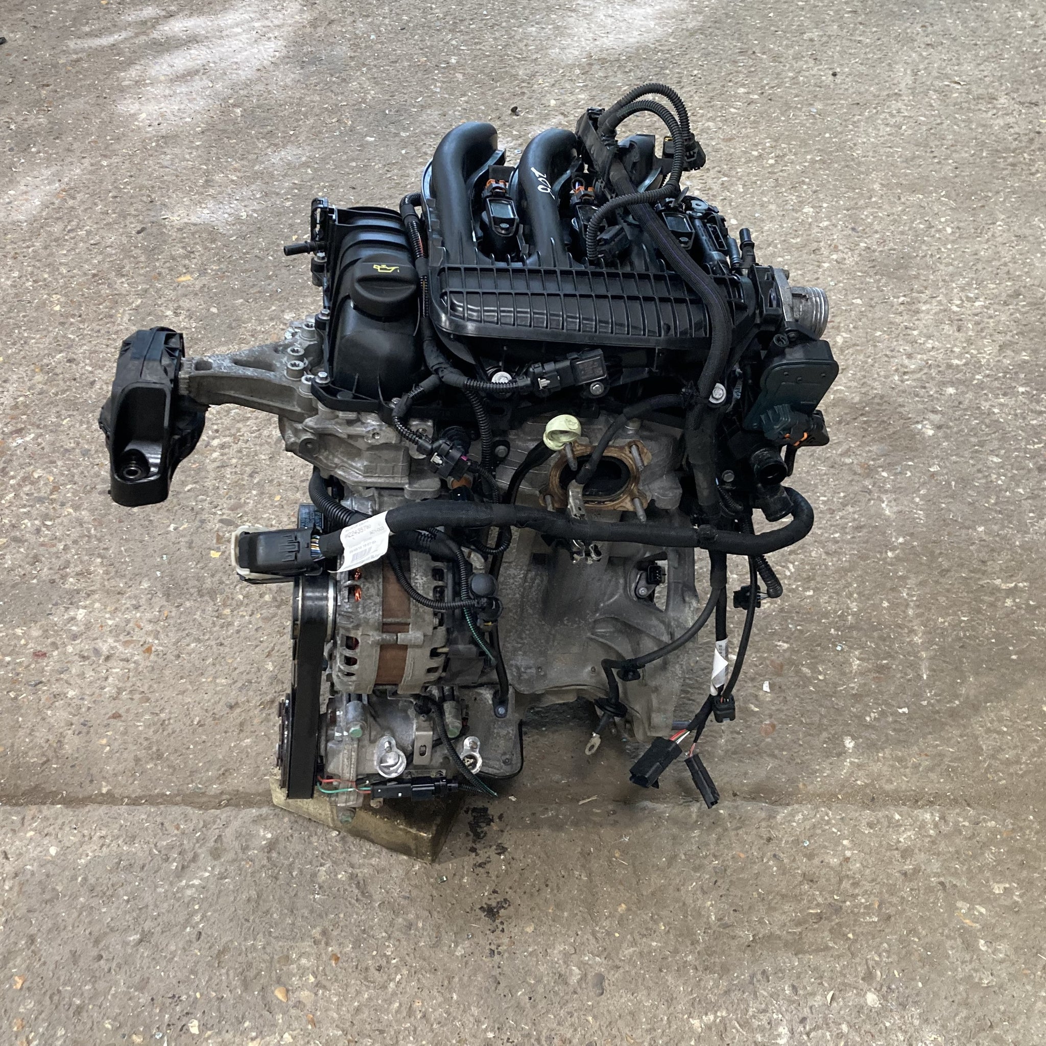 2018 PEUGEOT 208 1.2 Petrol Complete Engine with Auxiliaries EB2FA BHP83 48K