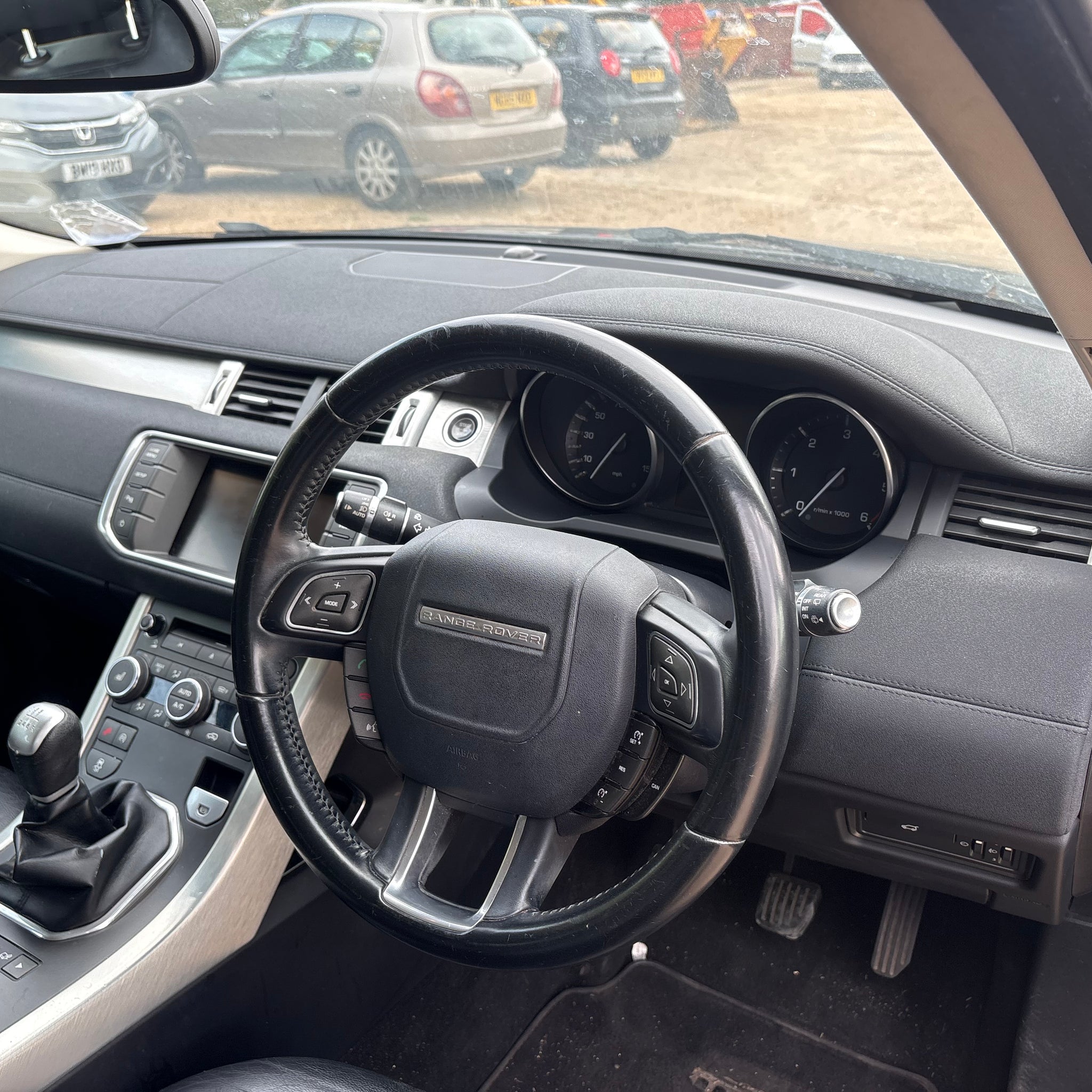 RANGE ROVER EVOQUE Airbag Kit + 4 Seat Belts 2012