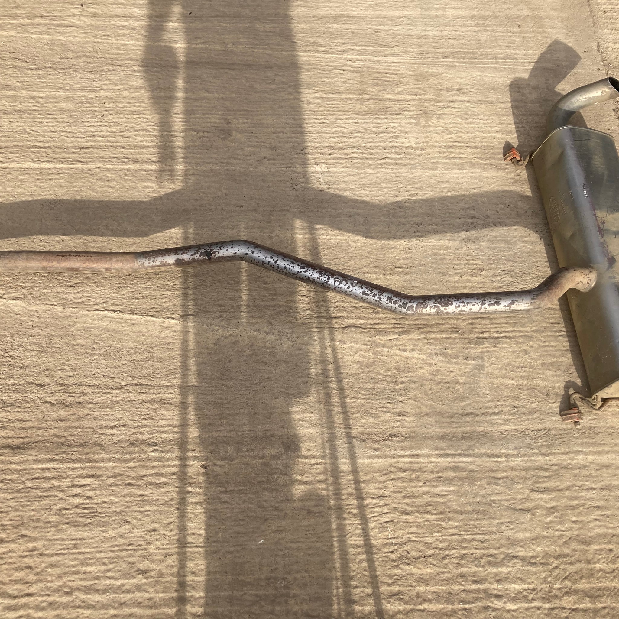 2013 LAND ROVER FREELANDER 2 2.2 EXHAUST PIPE BACK BOX SILENCER 6G92 5230 CC