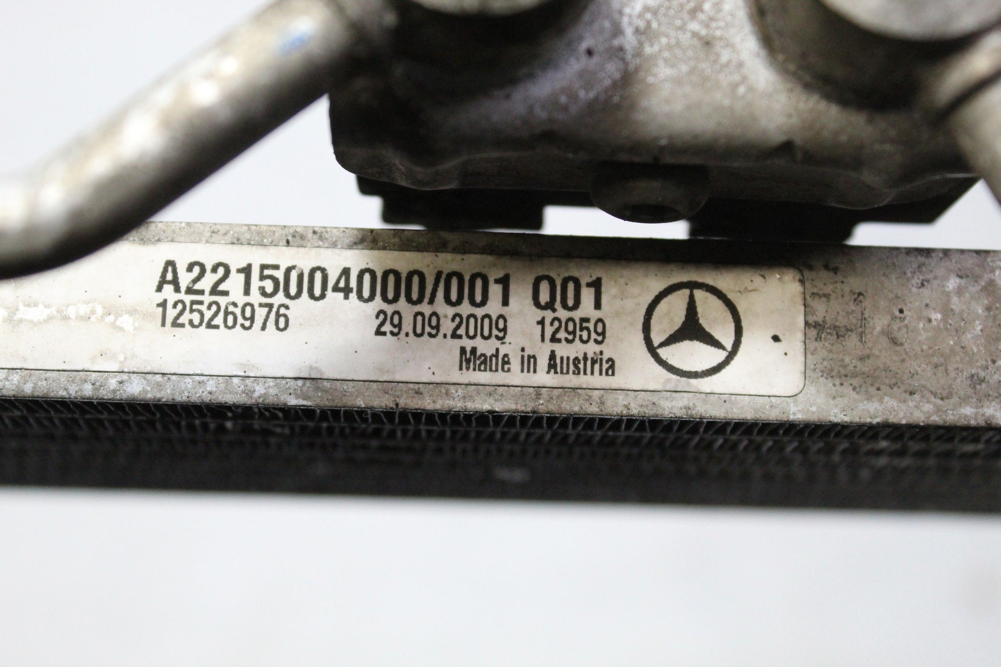 2009 MERCEDES S Class W221 3.0 Transmission Gearbox Oil Cooler A2215004000
