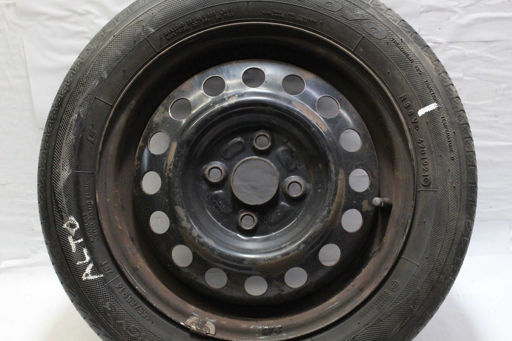 2012 SUZUKI ALTO Steel Wheel with Tyre 155/65 R14 3.7MM