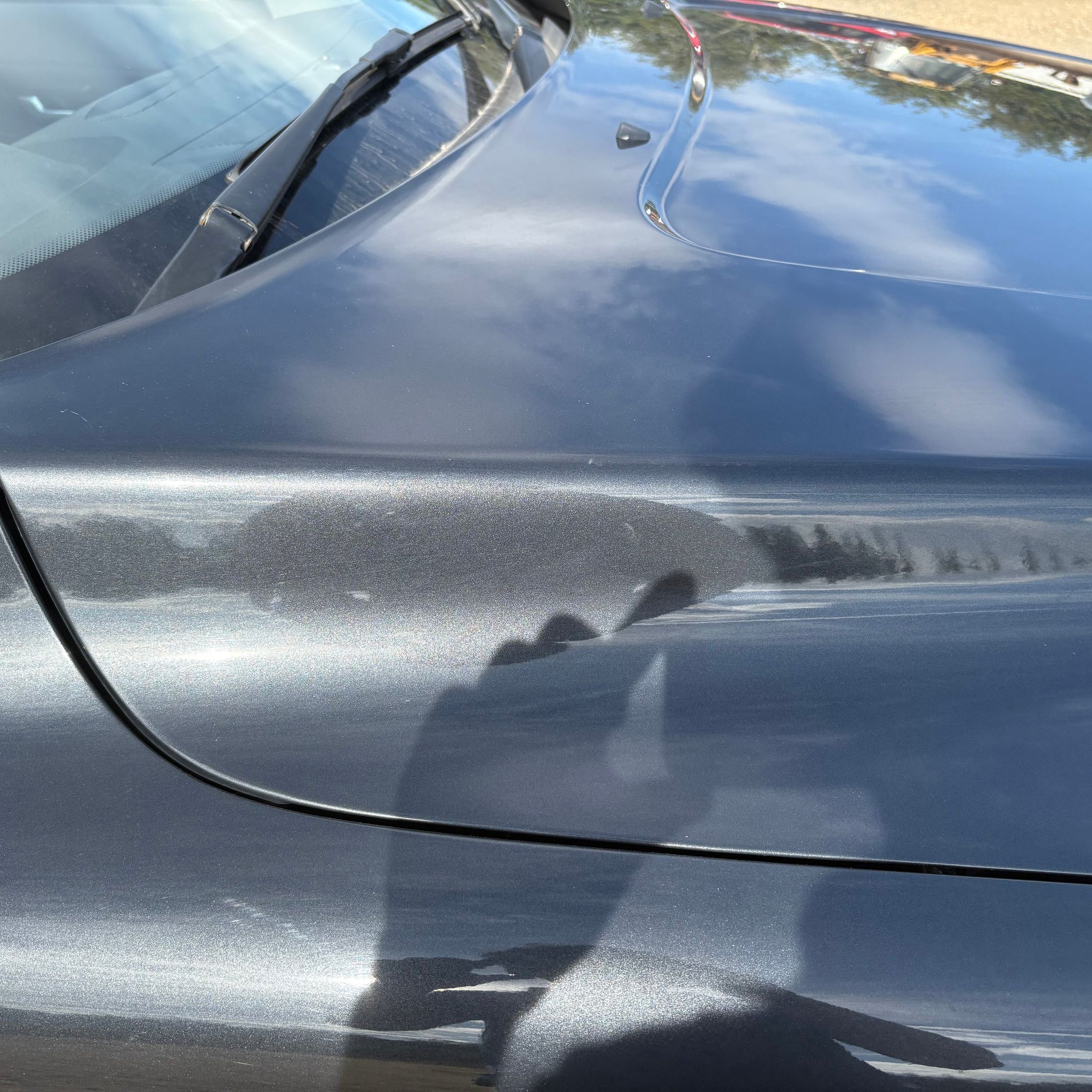 2010 VOLVO XC90 BONNET WITH GRILL 492-46 SAVILE GREY