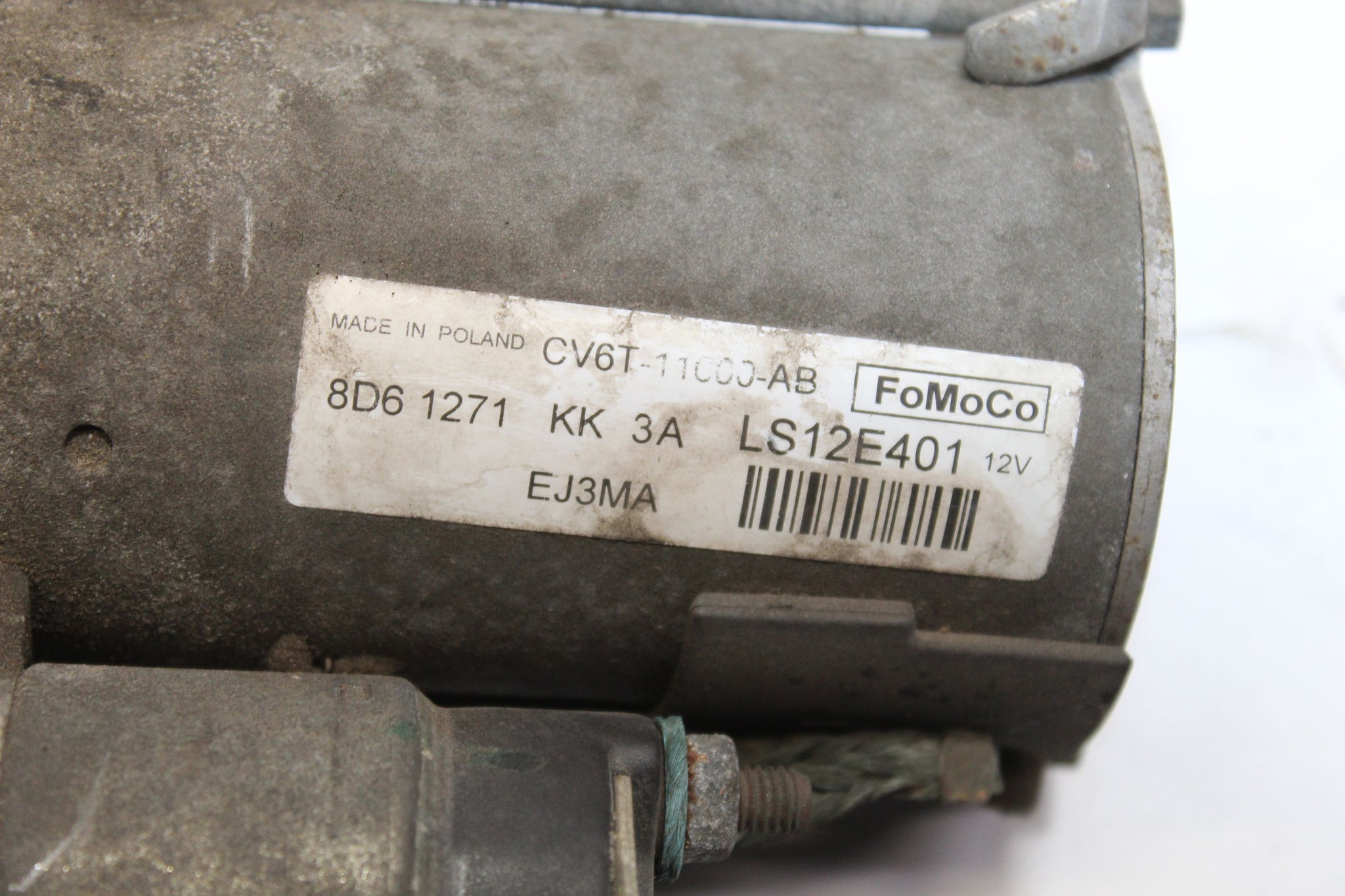 2016 FORD ECOSPORT 1.0 Petrol Starter Motor CV6T-11000-AB